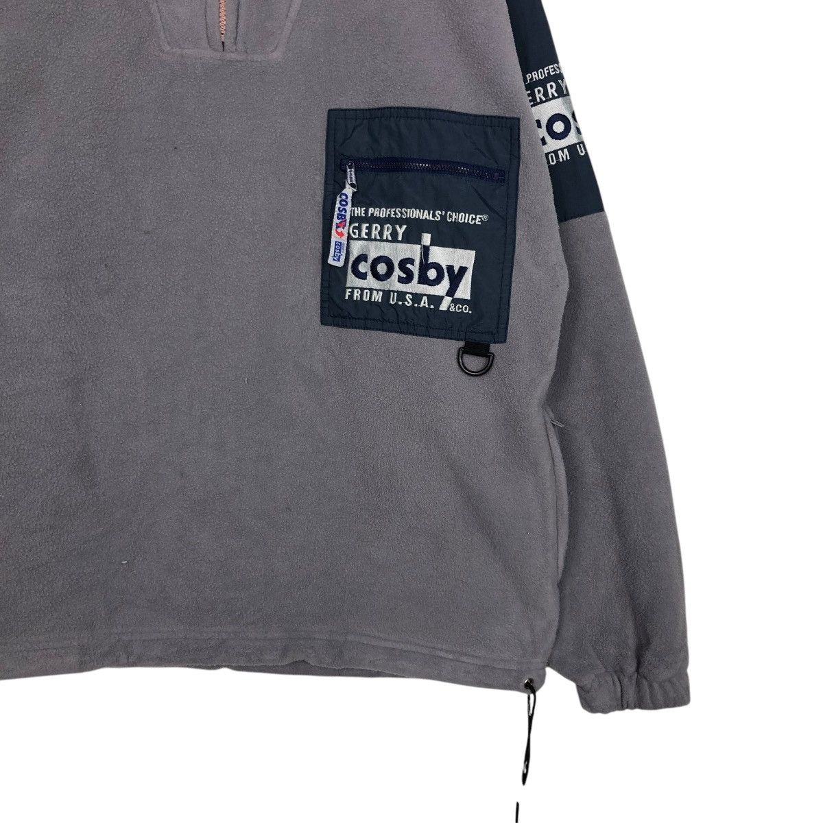 Japanese Brand 🔥VINTAGE ANORAK FLEECE HALF ZIPPER GERRY COSBY Size US L / EU 52-54 / 3 - 7 Thumbnail