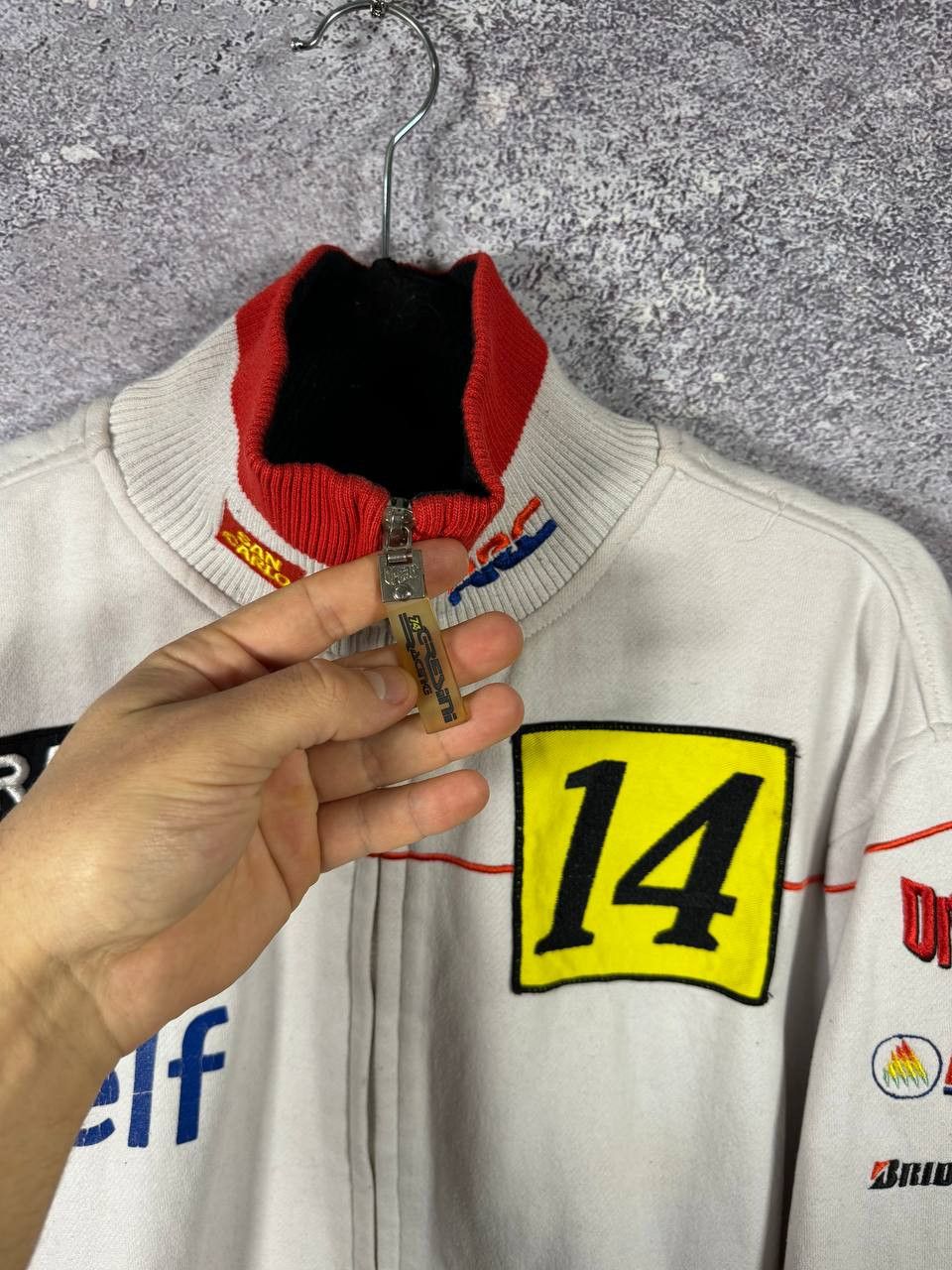 Formula 1 × Honda Honda Gresini Racing Patches Zip Hooded F-1 Taem Playboy L Size US L / EU 52-54 / 3 - 11 Thumbnail