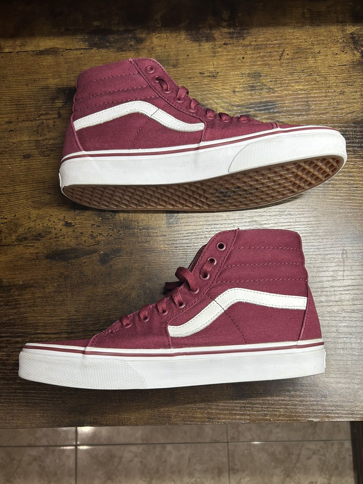 Vans Vans Sk-8 Hi ‘Dry Rose’ Size US 8 / EU 41 - 2 Thumbnail