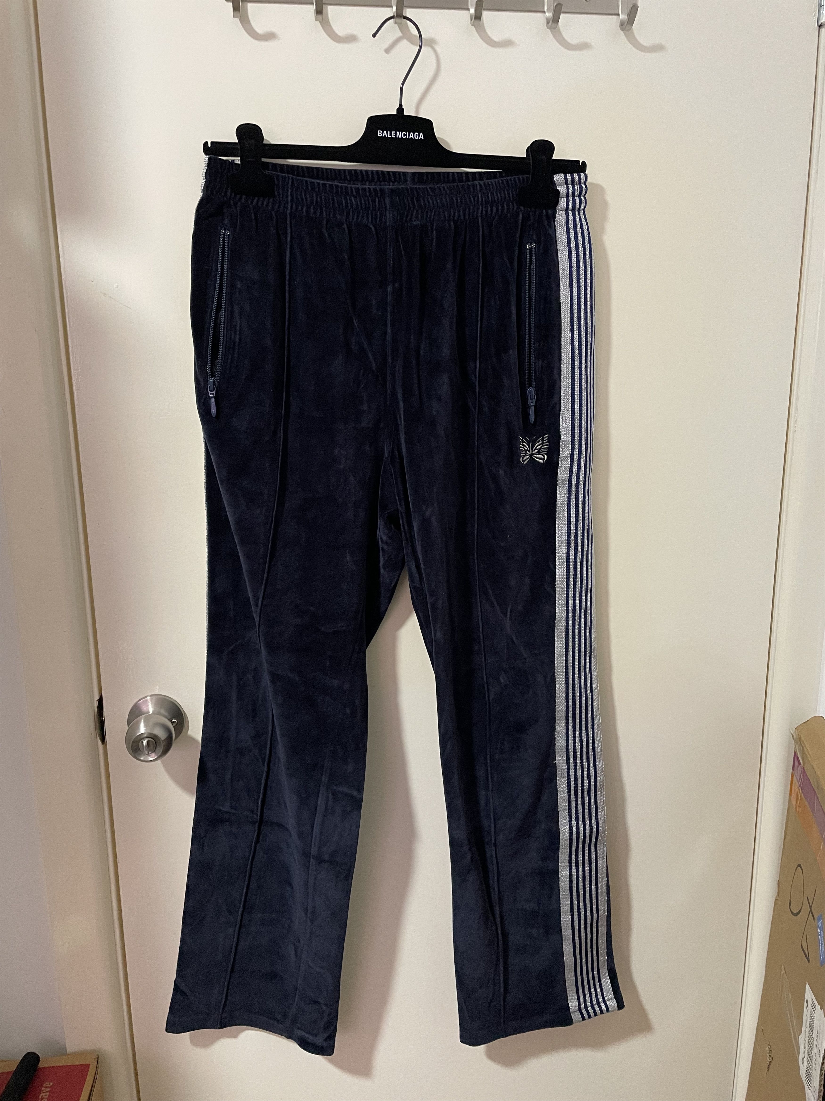 Needles Track Pants Velour L Size US 34 / EU 50 - 2 Thumbnail