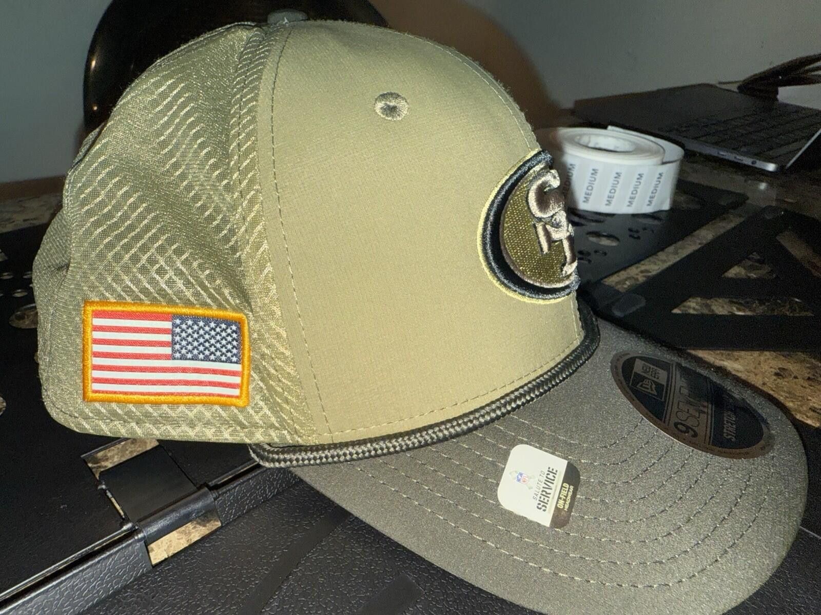 New Era NewEra San Francisco 49ers SnapBack Salute To Service NFL Size ONE SIZE - 9 Thumbnail