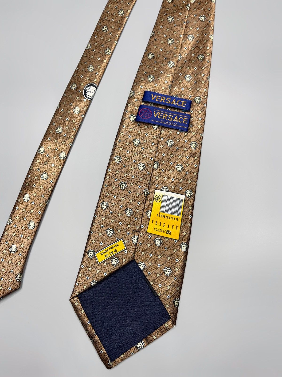 Versace × Vintage Versace Silk Tie Size ONE SIZE - 6 Thumbnail