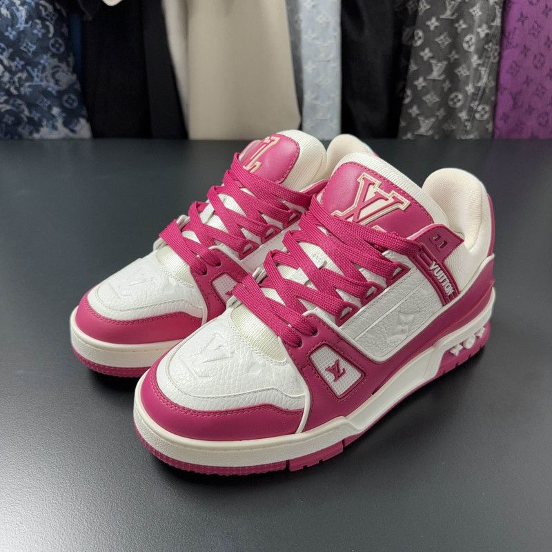 Louis Vuitton Louis Vuitton Trainer Low Top Fashion Sneakers 0079 Size US 7.5 / EU 40-41 - 1 Thumbnail