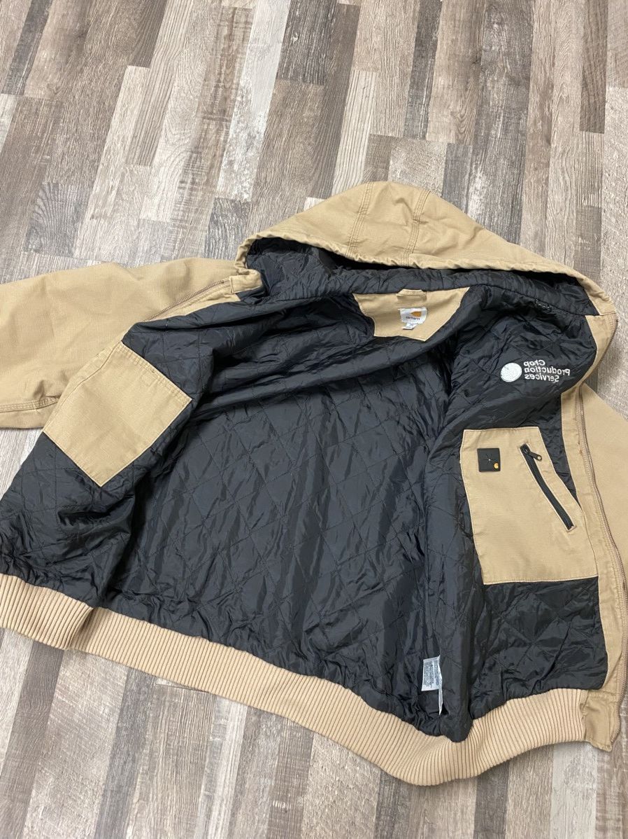 Carhartt Vintage Carhartt Zip Up Jacket Hoodie Active Detroit Y2K Size US XXL / EU 58 / 5 - 6 Thumbnail