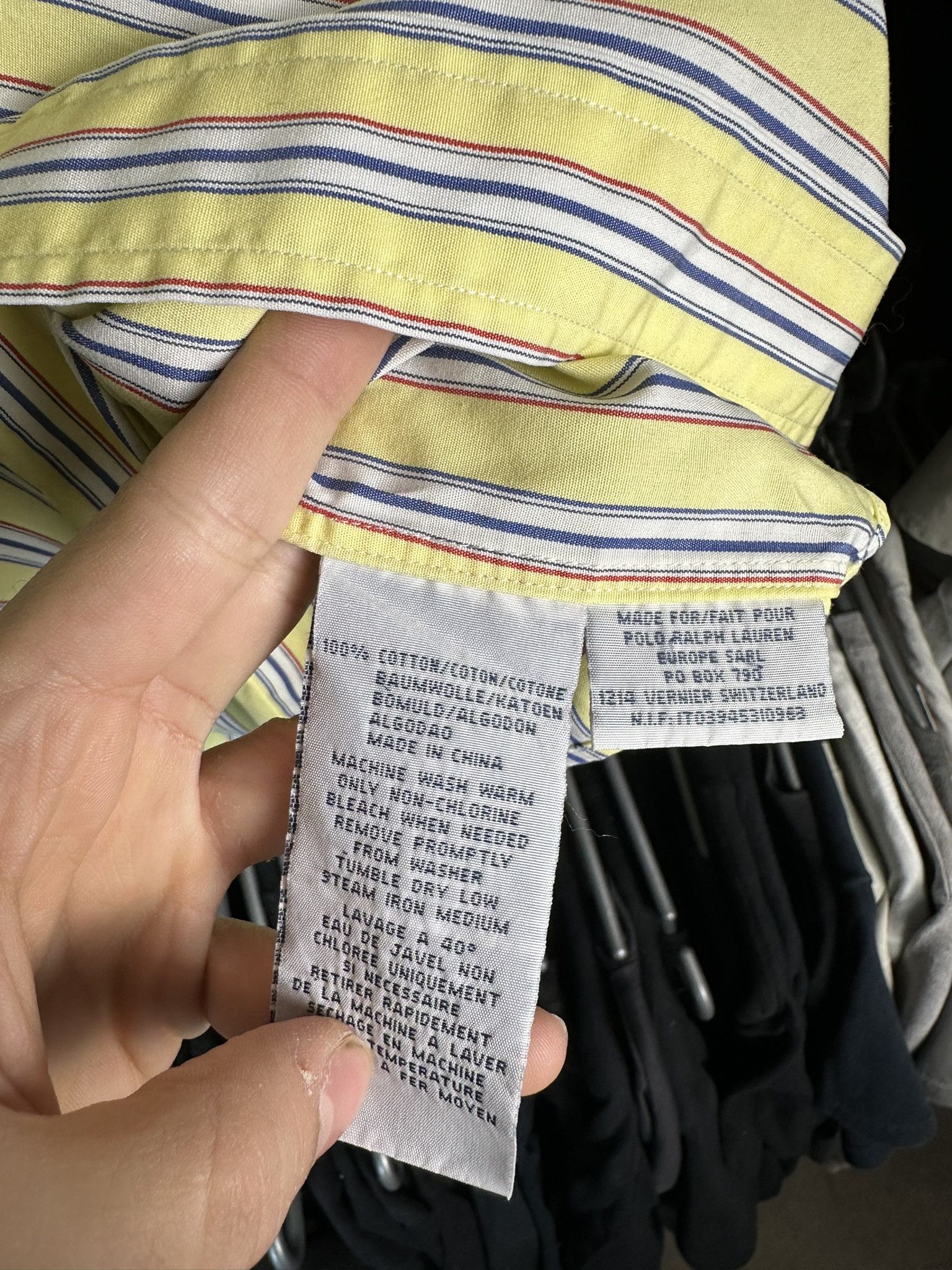 Polo Ralph Lauren Vintage Polo Ralph Lauren Stripped Button Up Shirt Size US XL / EU 56 / 4 - 15 Thumbnail