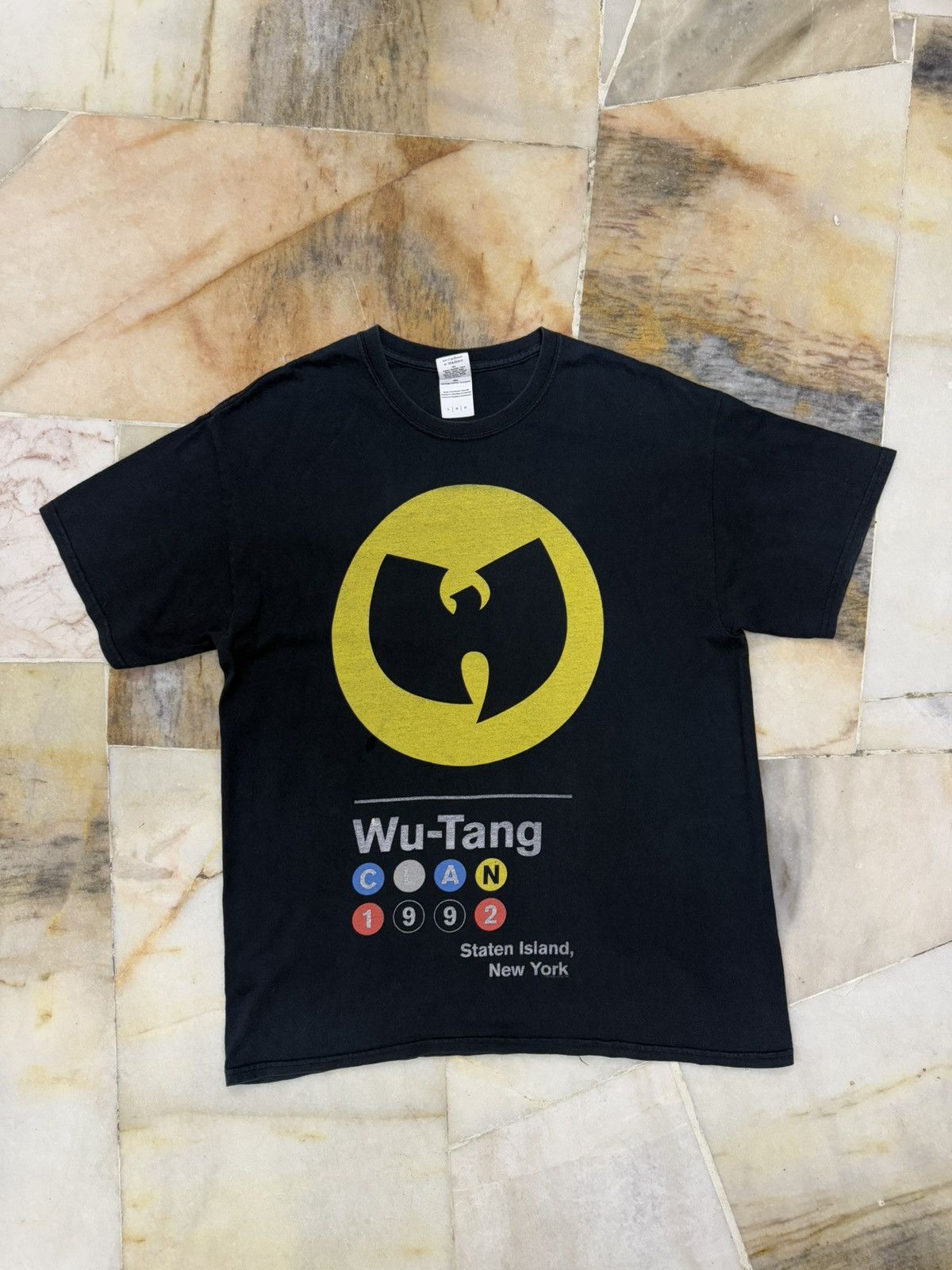 Rap Tees × Vintage × Wu-Tang Clan Wu Tang Clan Staten Island Size US M / EU 48-50 / 2 - 1 Thumbnail