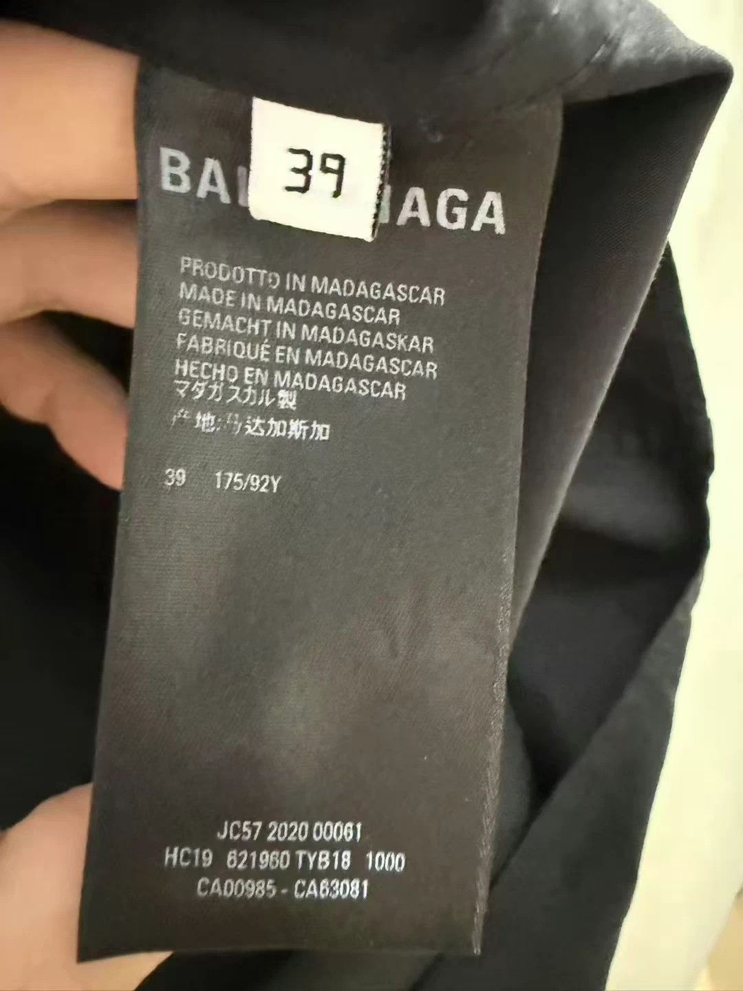 Balenciaga Balenciaga Black Coca-Cola Embroidered Long-Sleeve Shirt Size US XXS / EU 40 - 5 Thumbnail
