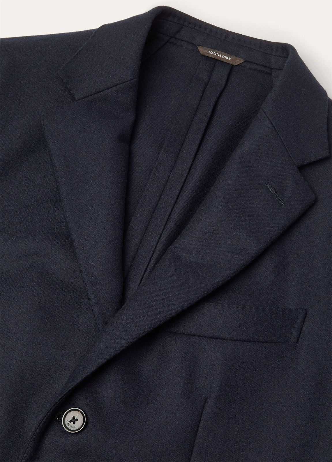 Loro Piana o1srvl11e0526 FAP2886 Torino Notch SB Shirt Jacket in Blue Size US L / EU 52-54 / 3 - 4 Thumbnail