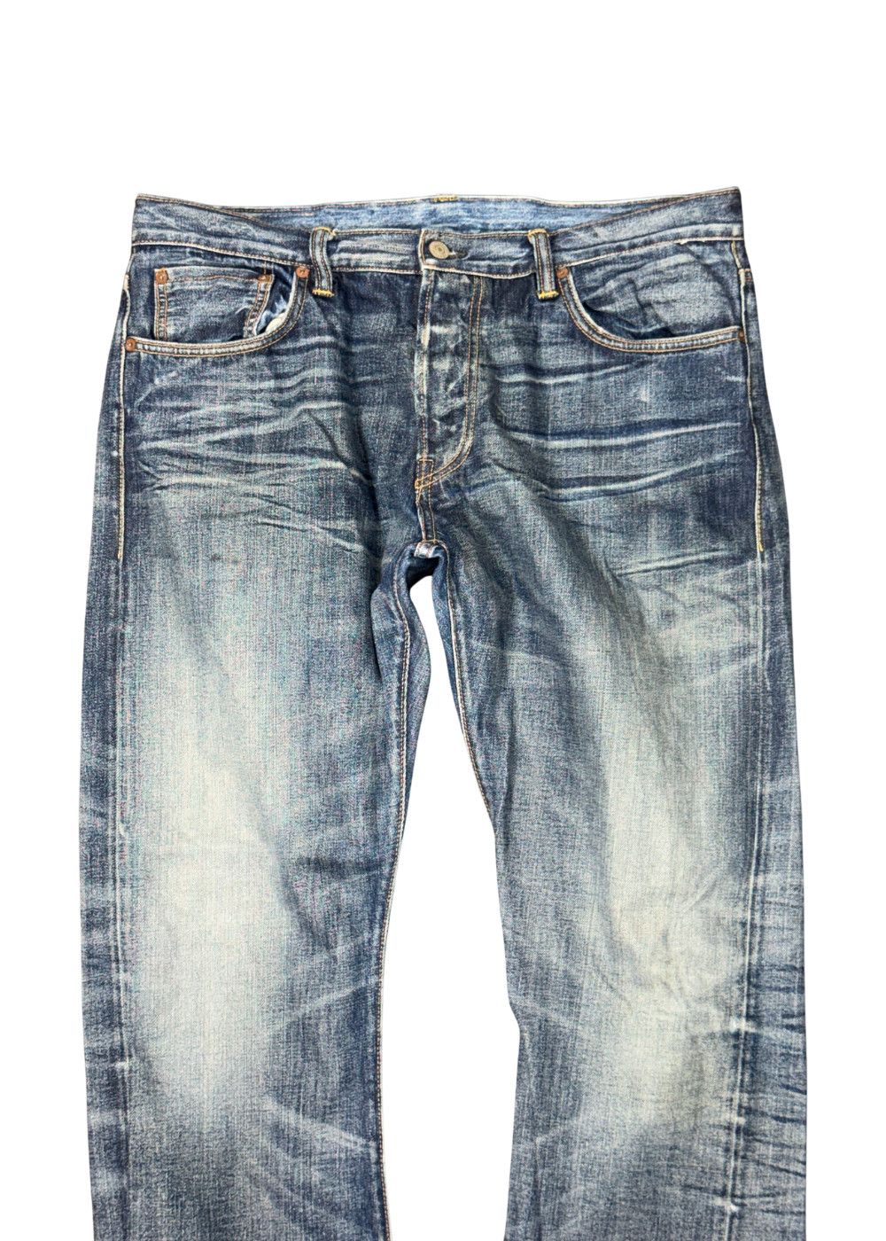 Early 2000s RRL USA Selvedge Bootcut Denim Jean image 7