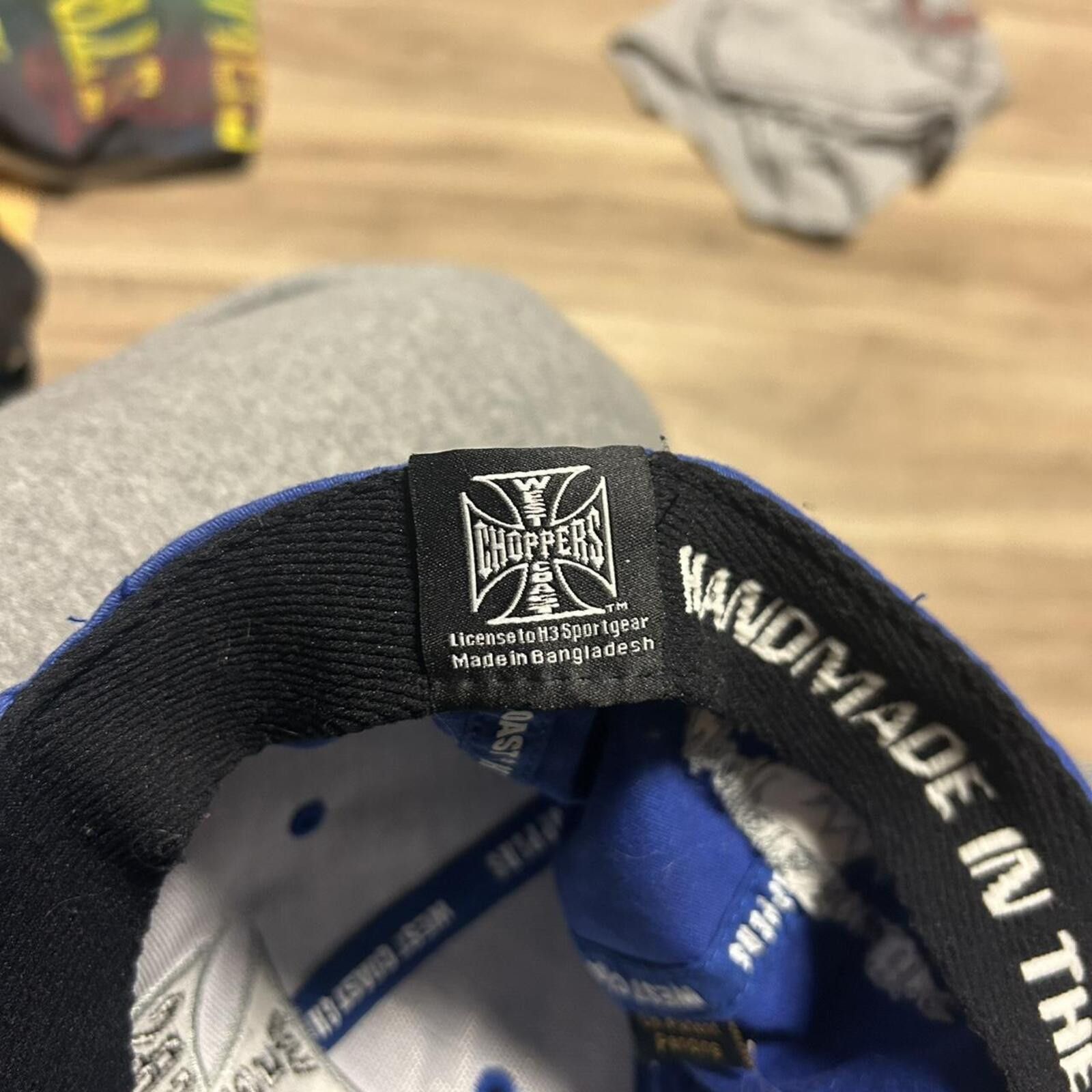 West Coast Choppers West Coast Choppers Men's Blue Hat Size ONE SIZE - 4 Thumbnail