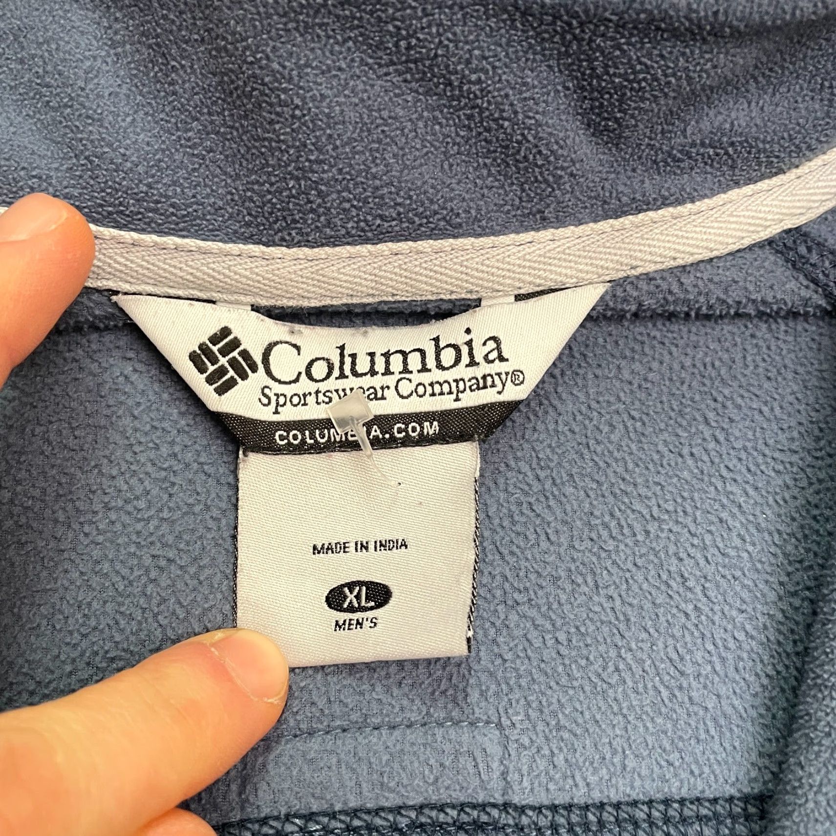 Vintage Columbia Jacket Fleece 1/4 Zip Klamath Range Mens XL Blue Lightweight Mid-Length Outdoors, Hiking, Travel, Activewear, Casual, Regular Fit"> Size US XL / EU 56 / 4 - 7 Thumbnail