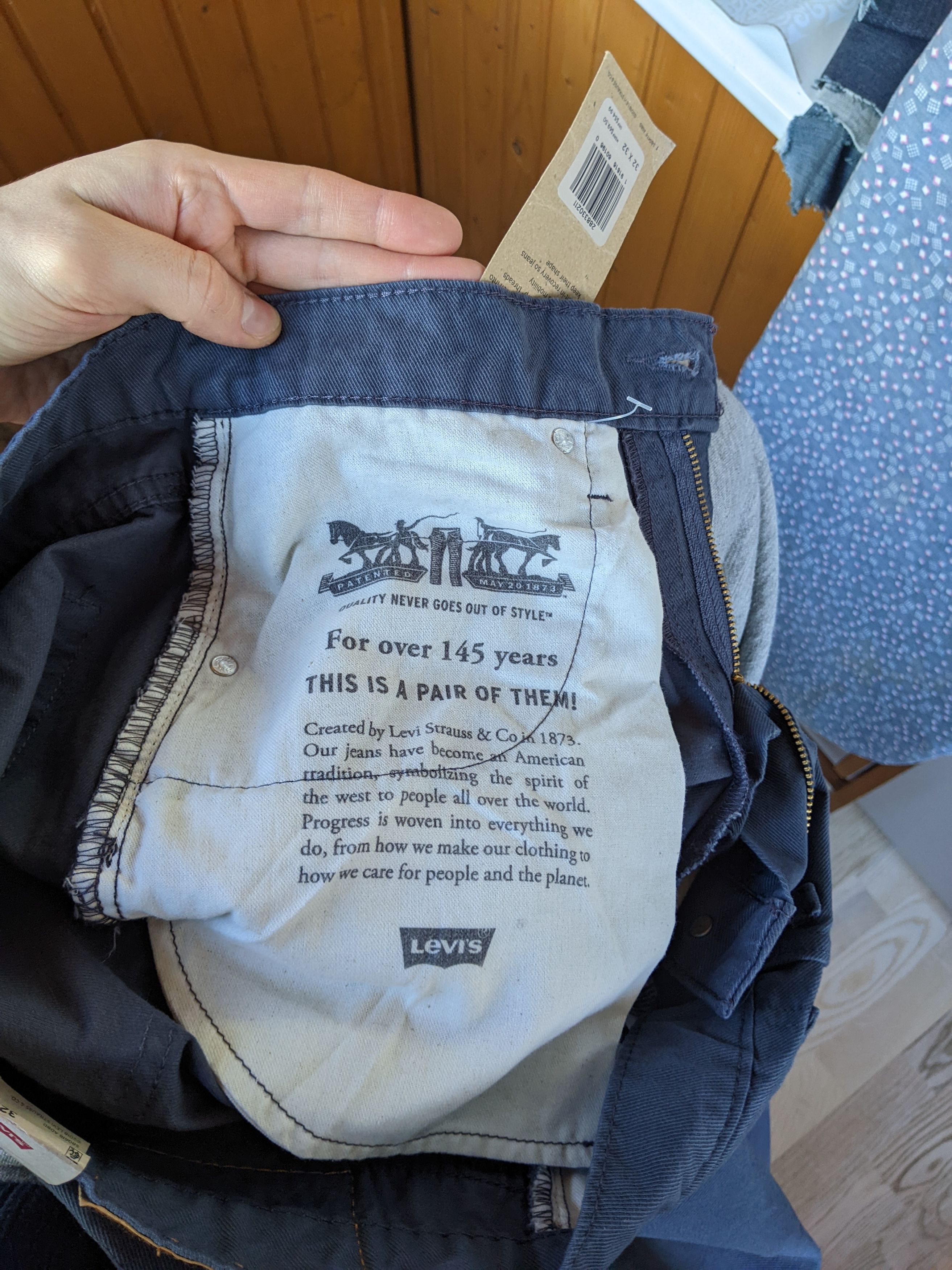 Levi's NEW* Levis 512 Slim Taper Jeans Denim with Tags W32 L32 Size US 34 / EU 50 - 16 Thumbnail