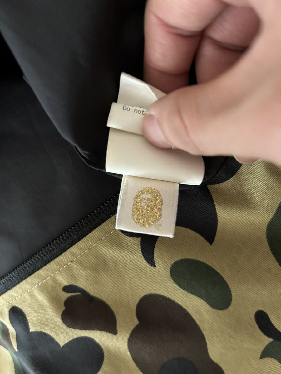 Bape Bape yellow camo light jacket windbreaker Size US L / EU 52-54 / 3 - 6 Thumbnail