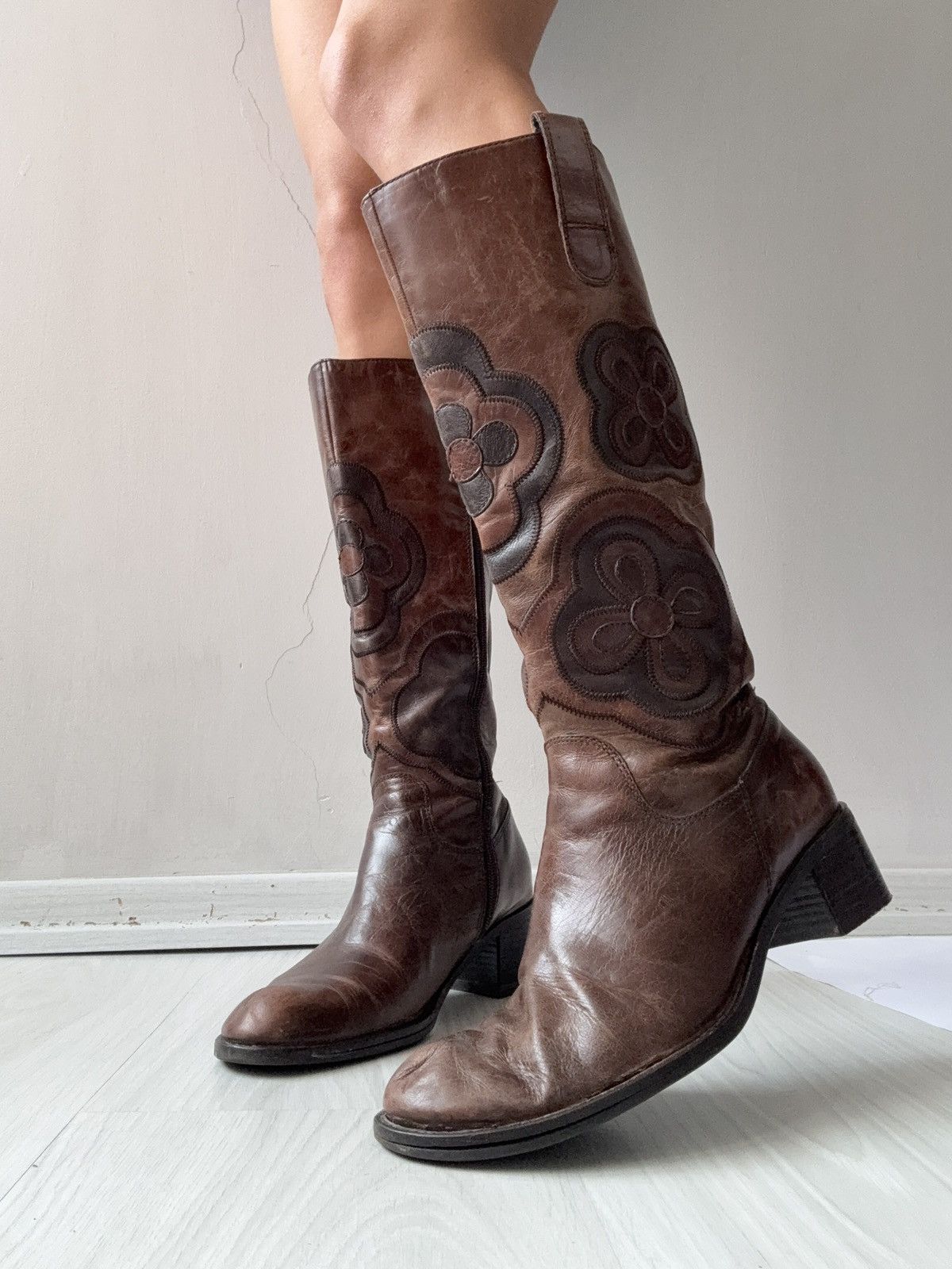 Vintage Vintage cowboy boots Size US 8 / IT 38 - 2 Thumbnail