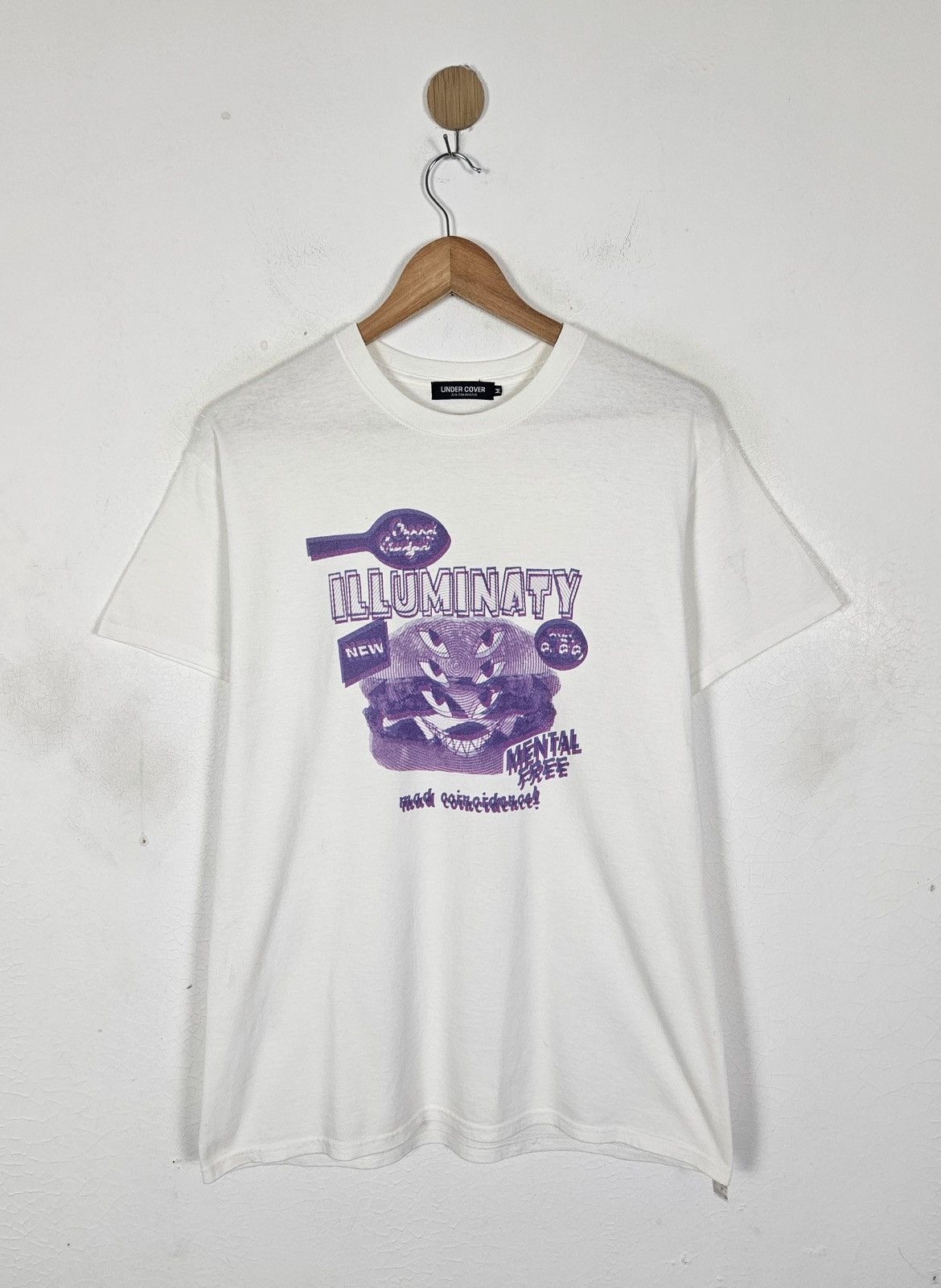 Undercover Undercover Illuminaty Mental Free tee shirt Size US M / EU 48-50 / 2 - 1 Thumbnail