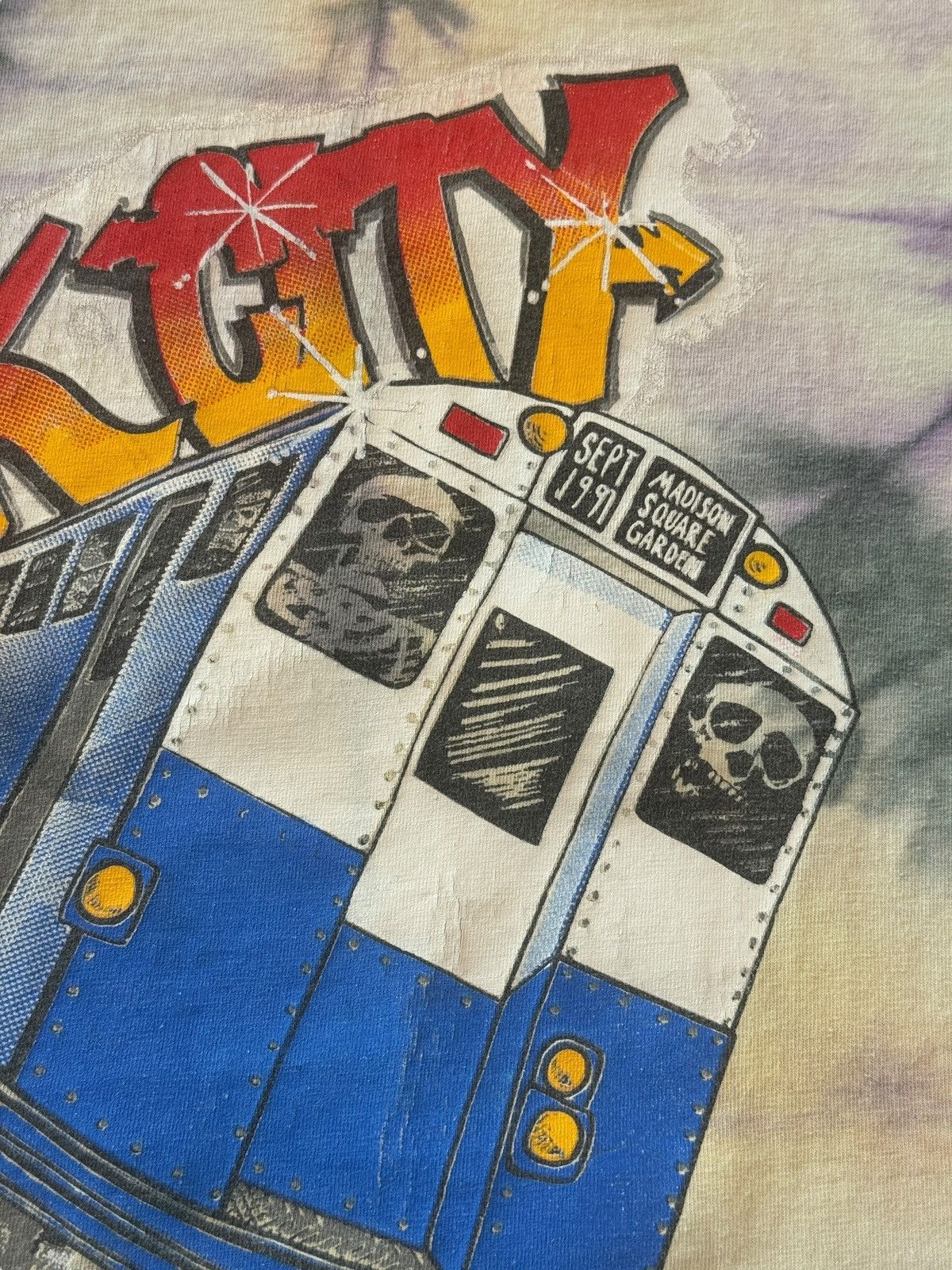 Band Tees *RARE* 1991 VINTAGE GRATEFUL DEAD MADISON SQUARE NEW YORK Size US XL / EU 56 / 4 - 10 Thumbnail