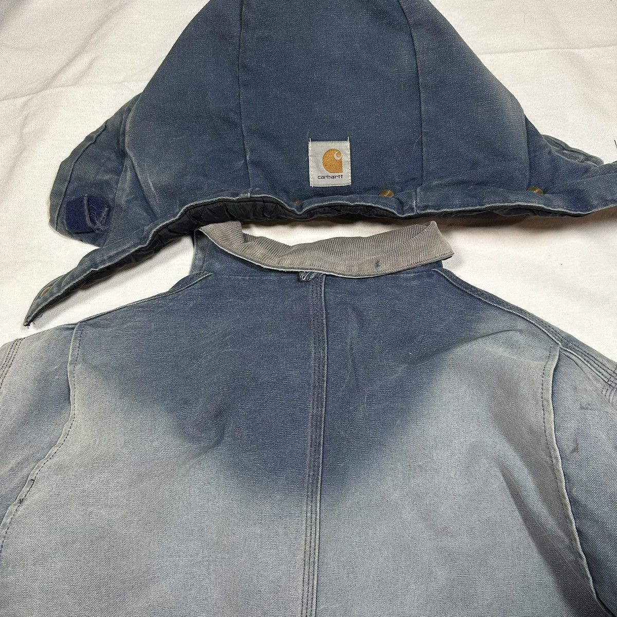 Carhartt Vintage Denim Carhartt Chore Coat “detroit style” Size US XXL / EU 58 / 5 - 11 Thumbnail