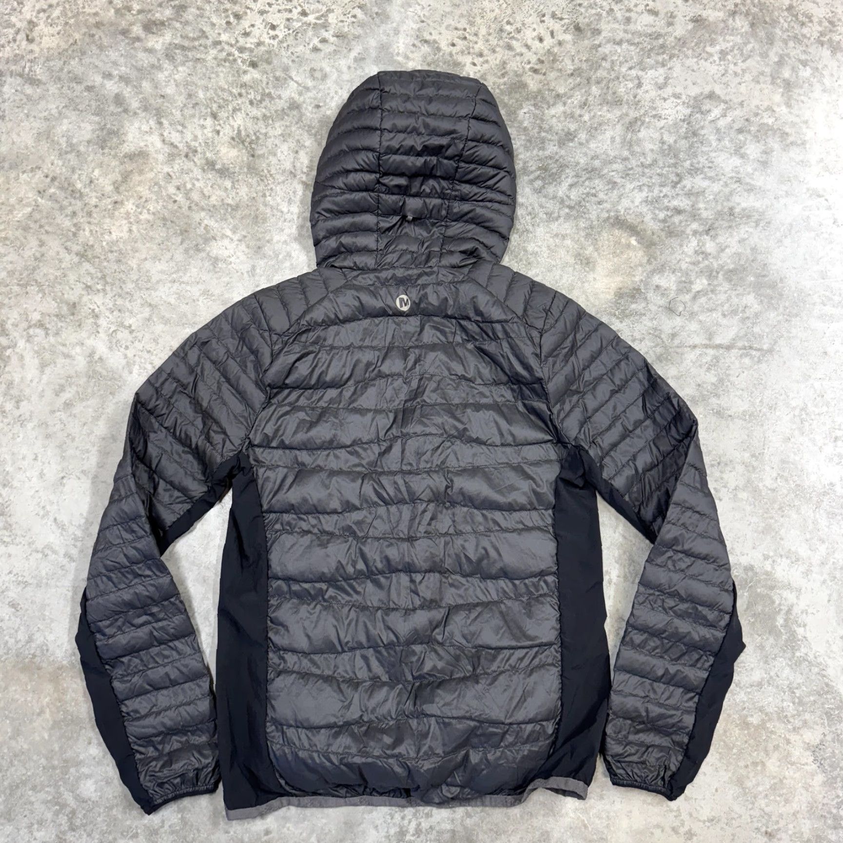 Merrell Merrell Jacket Womens Small Gray Hooded Full Zip Insulated Lightweight Hiking Size S / US 4 / IT 40 - 5 Thumbnail