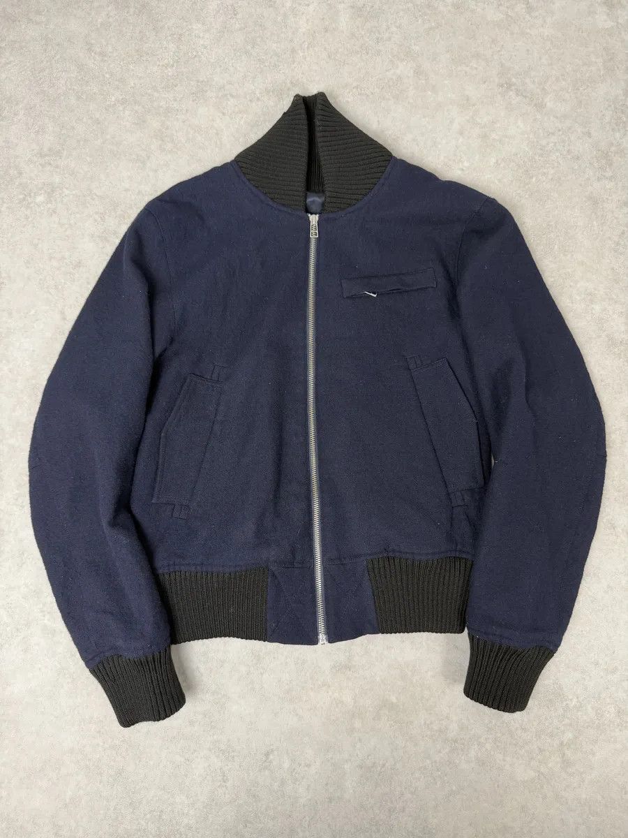 Acne Studios AW2007 Acne Studios Navy Wool Jacket Size US S / EU 44-46 / 1 - 1 Thumbnail