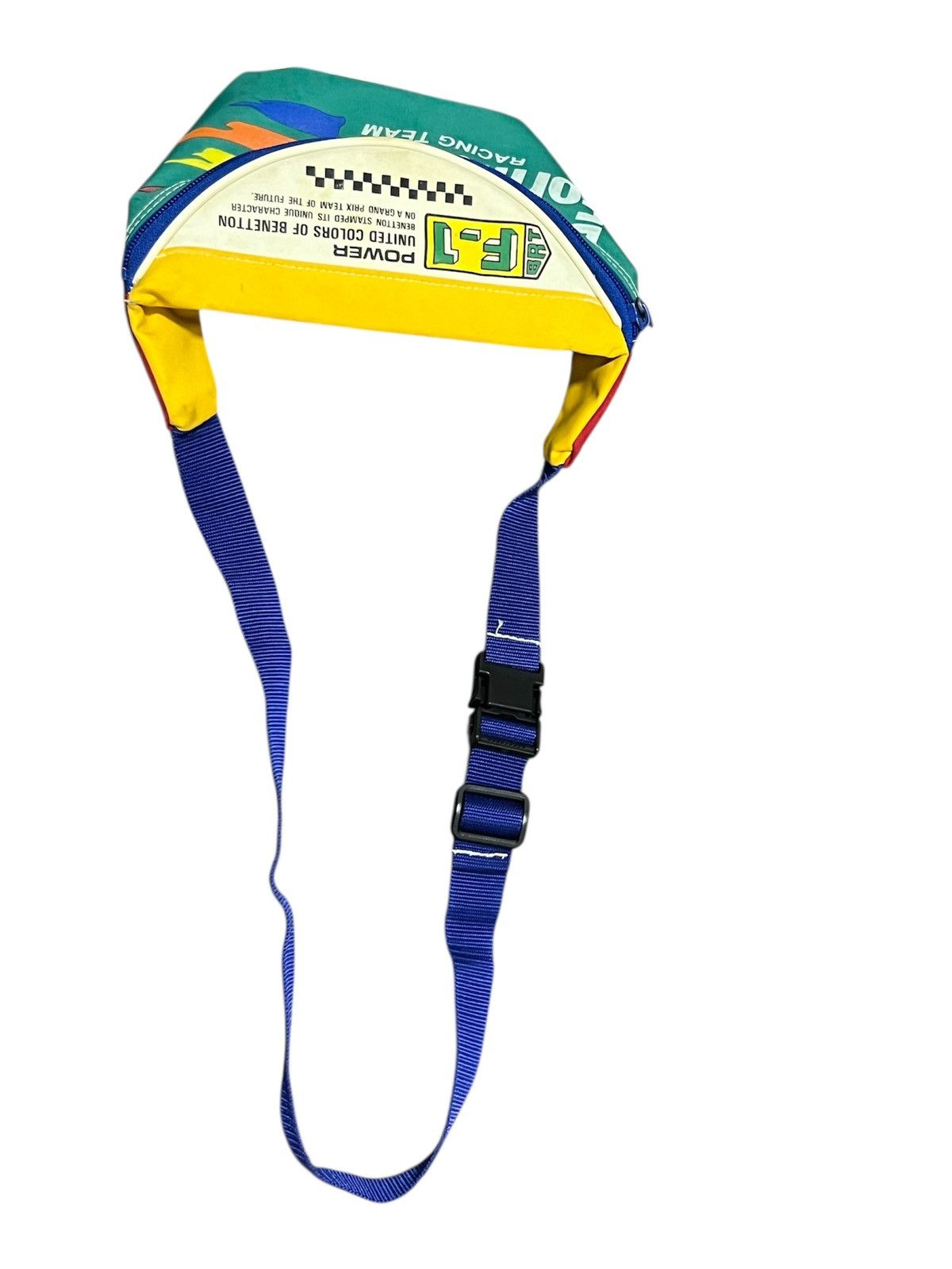 Benetton Vintage Benetton Formula 1 Racing Team Pouch Bag Size ONE SIZE - 15 Thumbnail