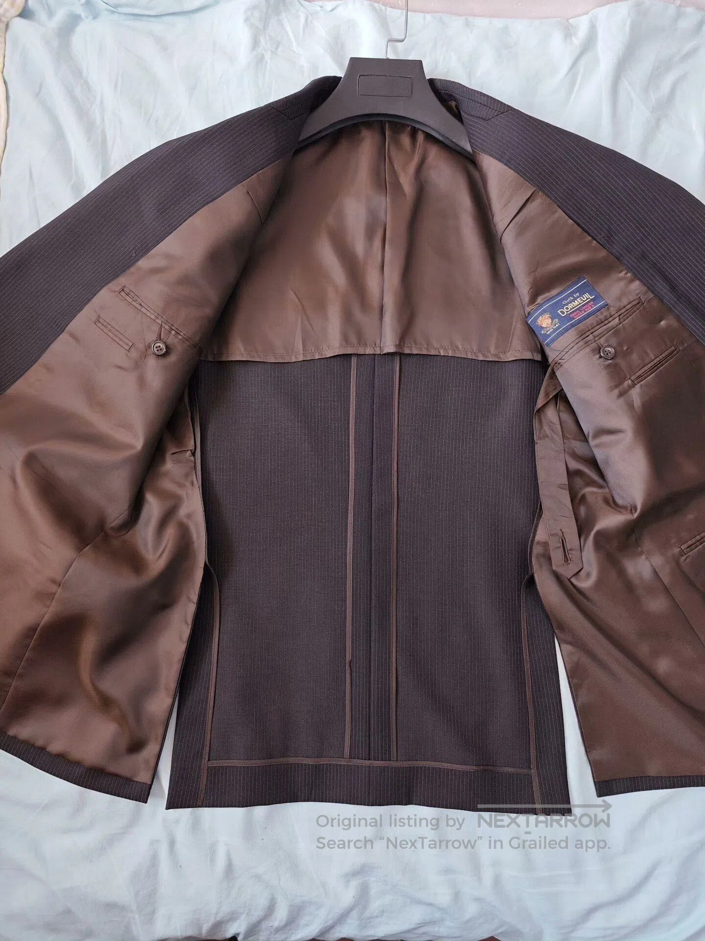 Japanese Brand Dormeuil Custom Wool Blazer. Size US M / EU 48-50 / 2 - 6 Thumbnail