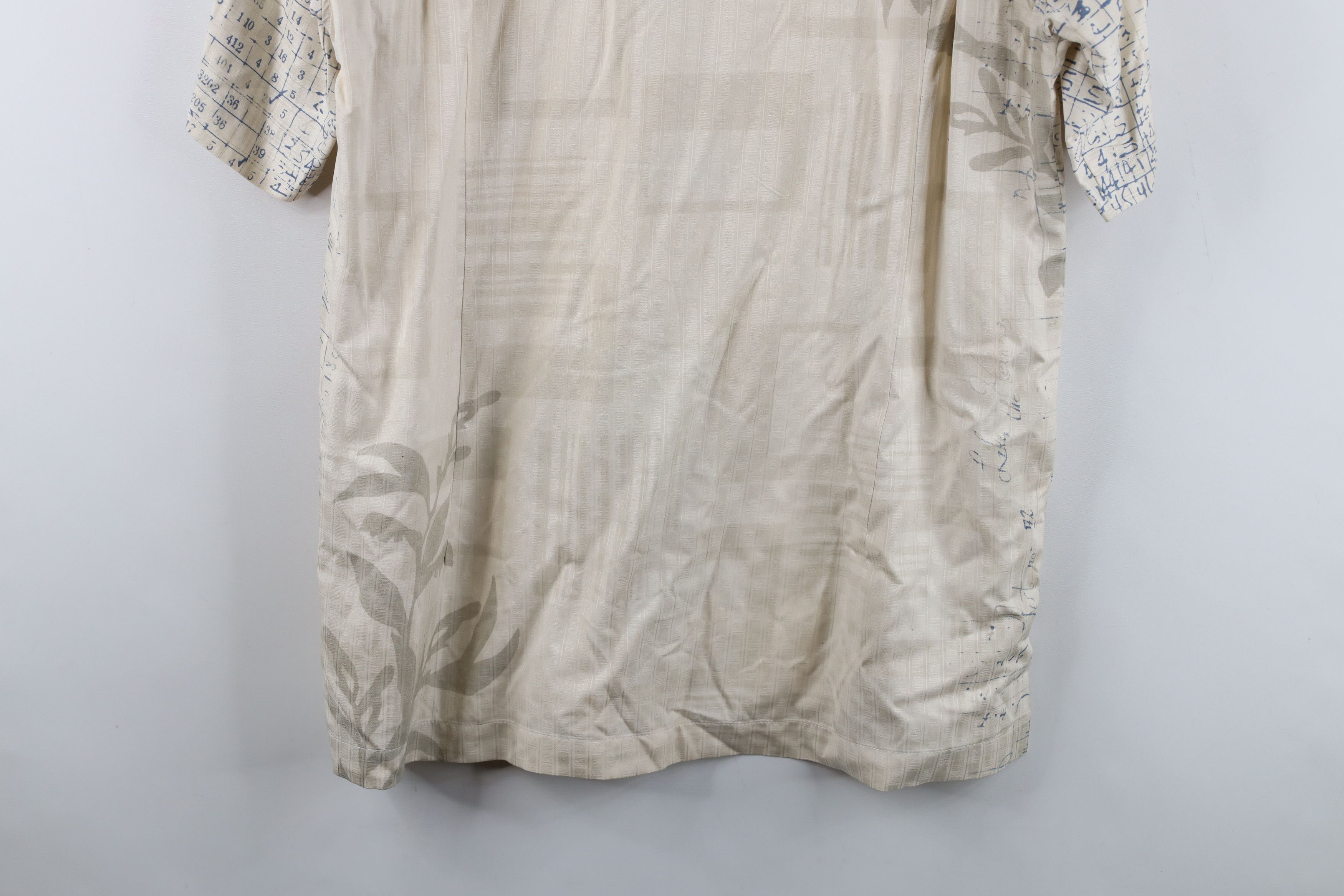 Tommy Bahama Vintage Tommy Bahama Geometric Leaf Camp Collar Button Shirt Size US L / EU 52-54 / 3 - 16 Thumbnail