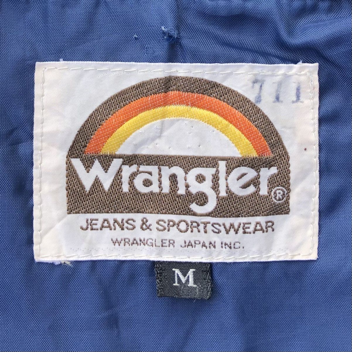 Wrangler Vintage 90s Wrangler Wool Leather Varsity Jacket Size US M / EU 48-50 / 2 - 15 Thumbnail