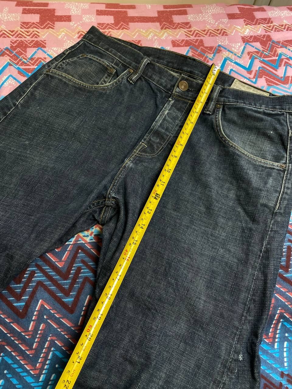 Allsaints jeans pants Y2K Allsaints 3D vintage w32 streetwear Size US 32 / EU 48 - 14 Thumbnail