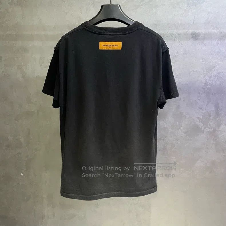 Louis Vuitton Louis Vuitton Black Letter Logo Embroidered Crew Neck Shor Size US M / EU 48-50 / 2 - 5 Thumbnail