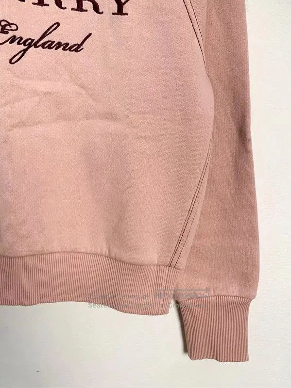 Burberry Burberry Pink Cotton Sweatshirt for Women. Size XS / US 0-2 / IT 36-38 - 4 Thumbnail