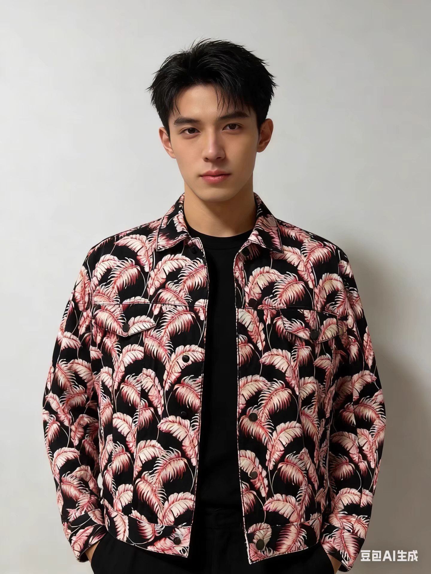 Marc Jacobs Marc Jacobs Flamingo Print Denim Jacket K9 Size US M / EU 48-50 / 2 - 4 Thumbnail