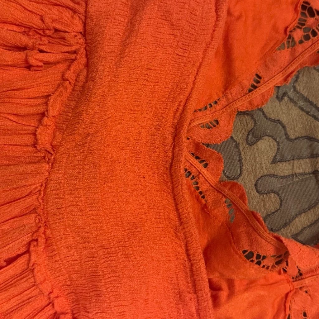 Free People Women's Free People Top S/P Orange Size S / US 4 / IT 40 - 12 Thumbnail