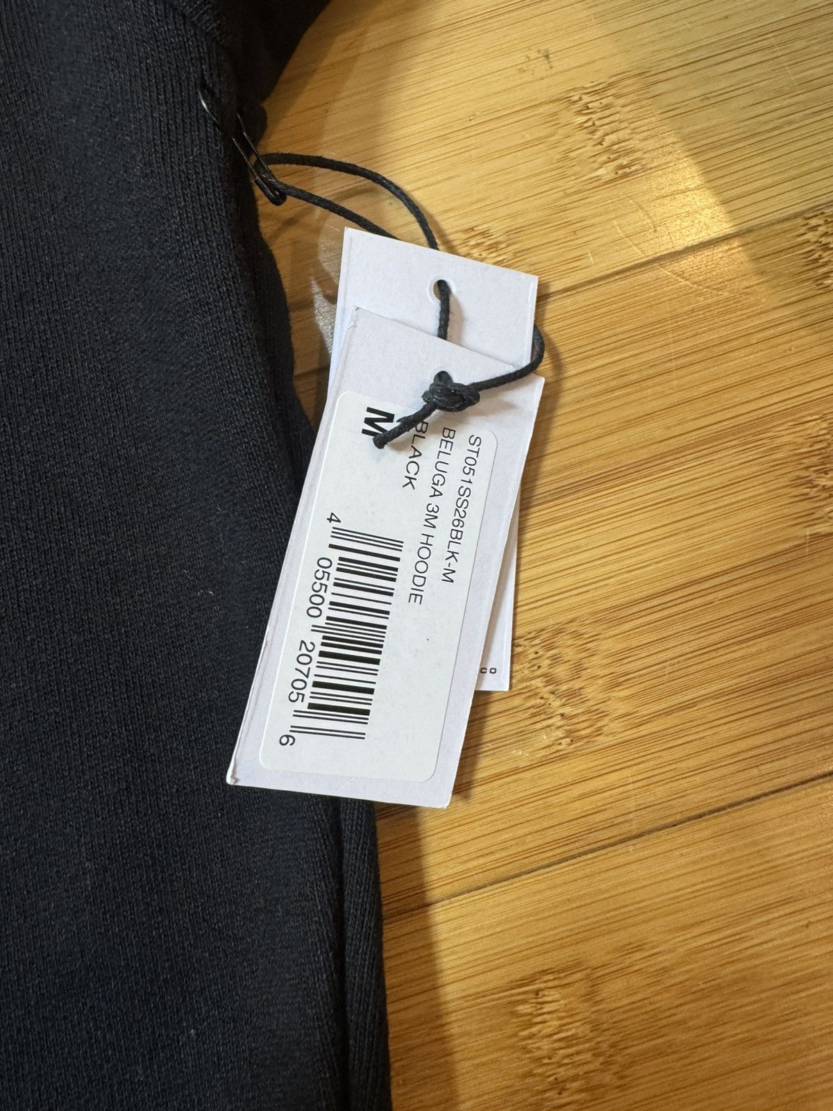 Sp5der Sp5der Reflective Beluga Hoodie Black - Size Medium Size US M / EU 48-50 / 2 - 9 Thumbnail