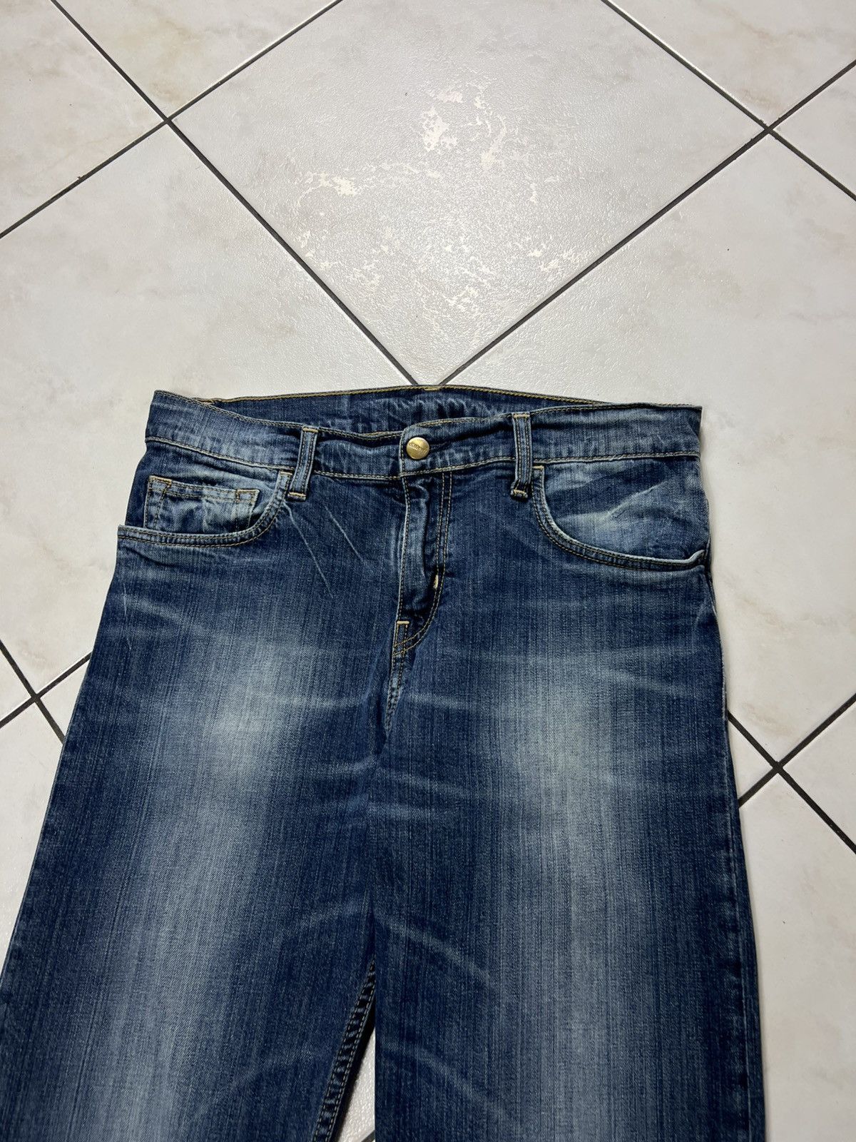 Carhartt Vintage Carhartt Sonic pant washed distressed denim jeans Size US 30 / EU 46 - 3 Thumbnail