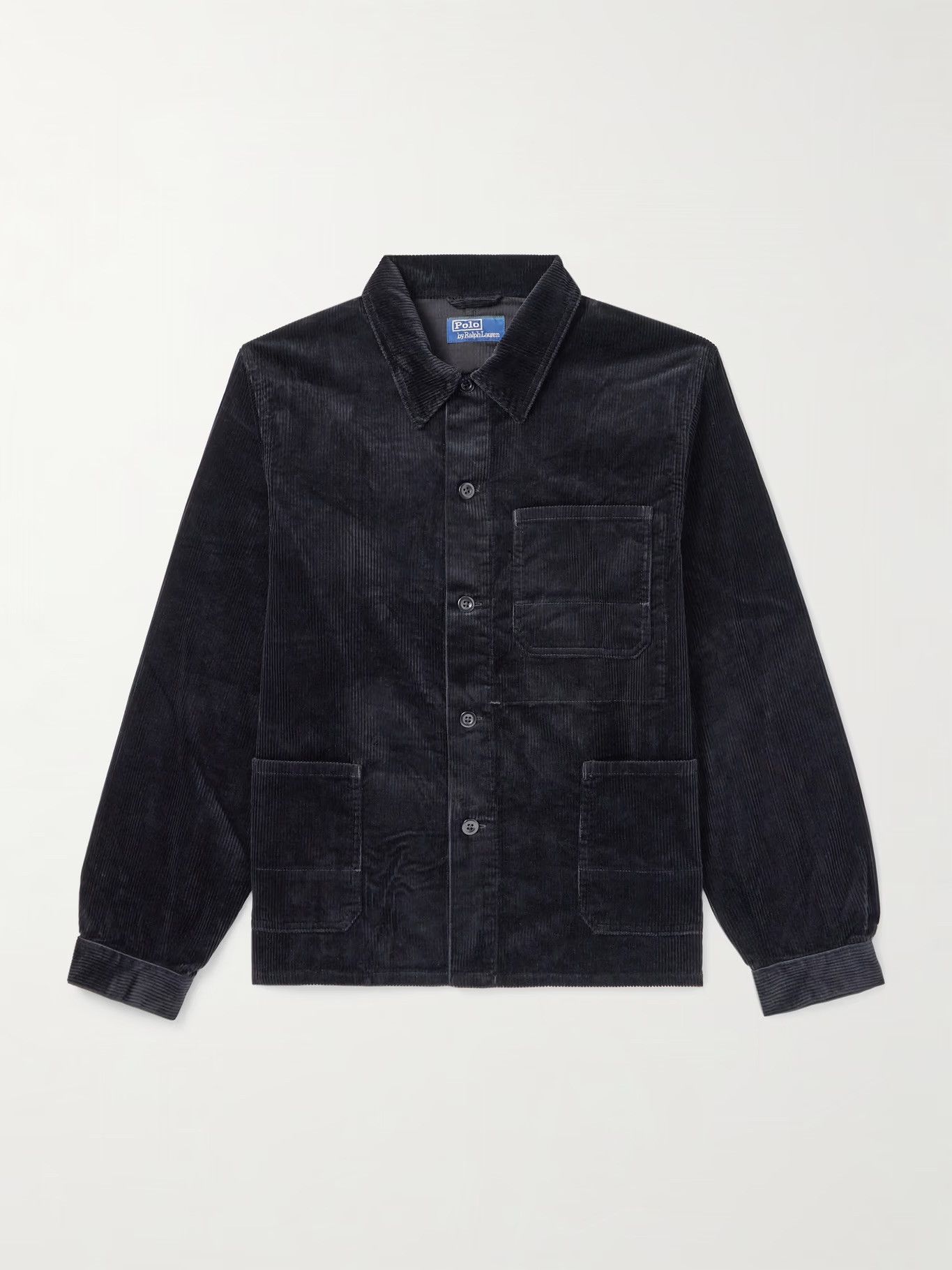 Polo Ralph Lauren POLO RALPH LAUREN Black Cotton-Corduroy Jacket $250 Size 2XL Size US XXL / EU 58 / 5 - 1 Thumbnail