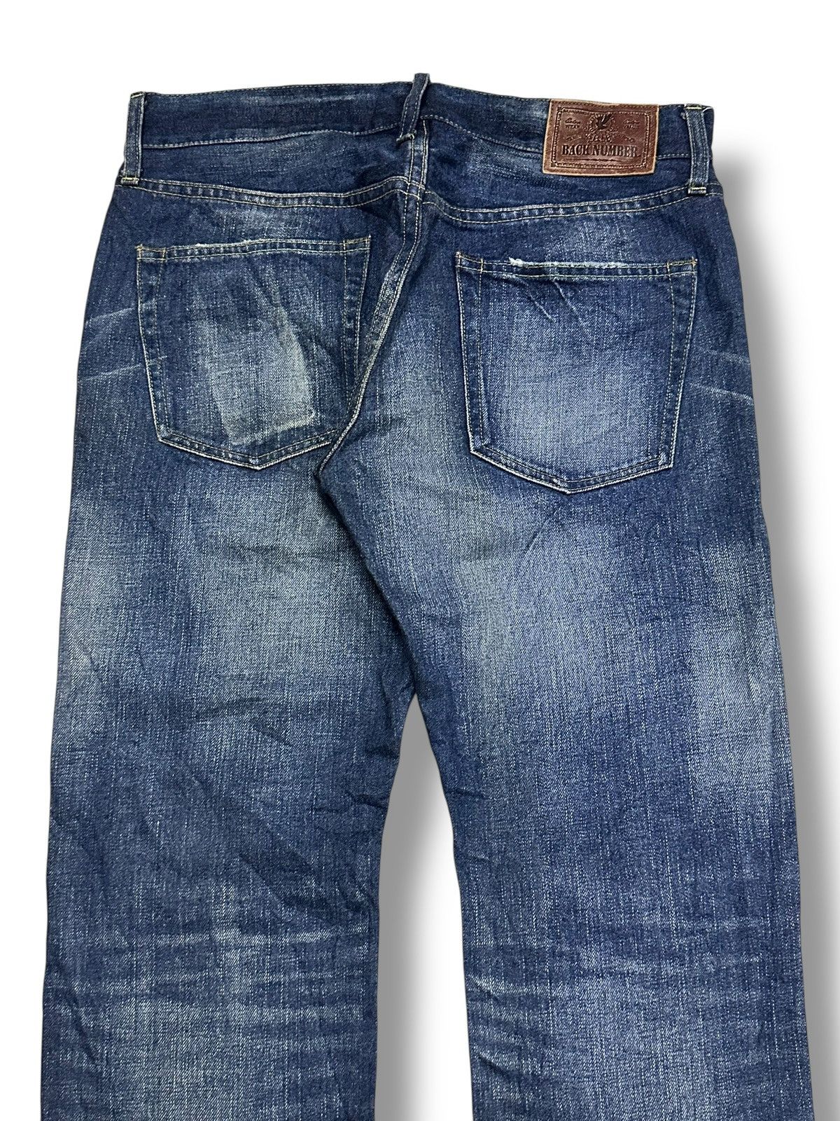 Japanese Brand Vintage Japan Distressed Jeans Baggy Style and Thunder Wash Size US 32 / EU 48 - 6 Thumbnail