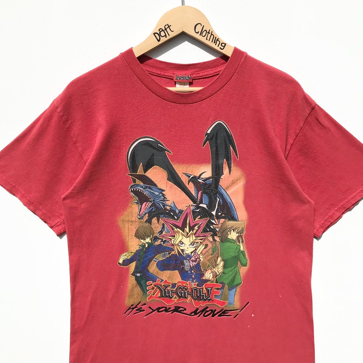 Anime Y2K Vintage Yu-Gi-Oh! Manga Series Shirt SunFaded Size US M / EU 48-50 / 2 - 7 Thumbnail