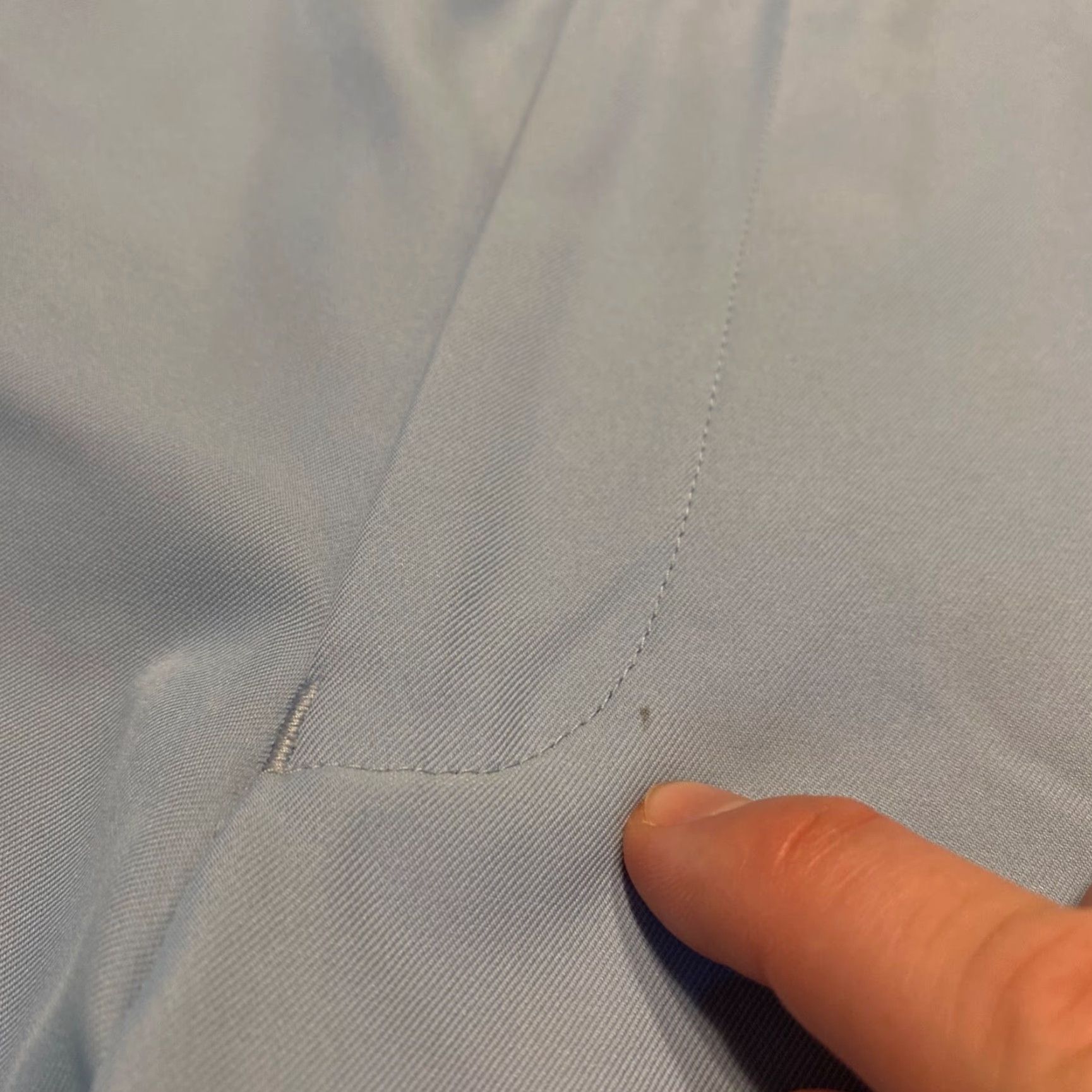 Peter Millar Peter Millar Crown Sport Shorts Mens 36 Light Blue 8" Chino Khaki Casual Pockets 5-Pocket Design Regular Straight Men Mens Size US 36 / EU 52 - 7 Thumbnail