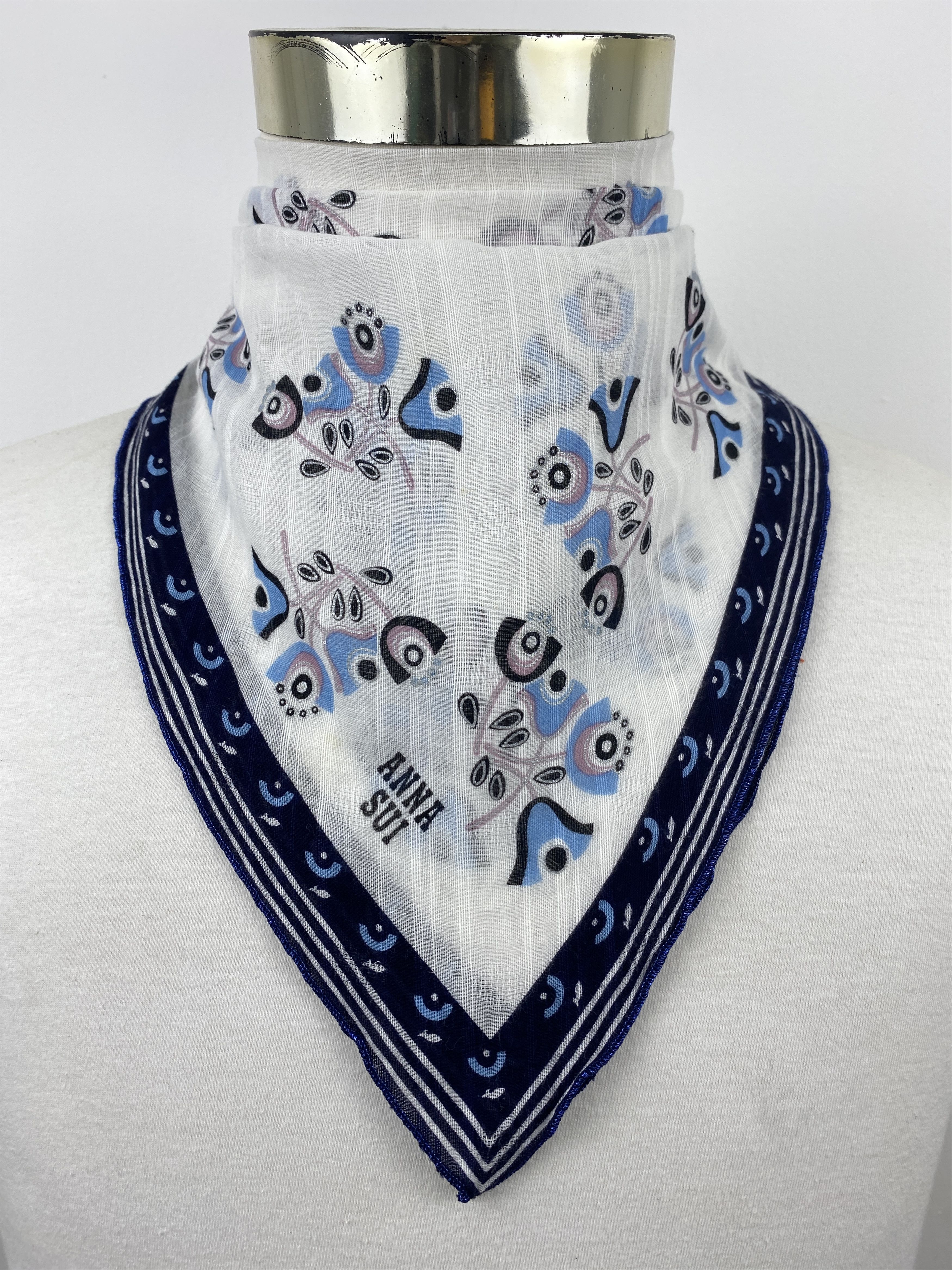 Anna Sui Anna Sui Handkerchief / Neckwear / Bandana HKC0709 Size ONE SIZE - 2 Thumbnail