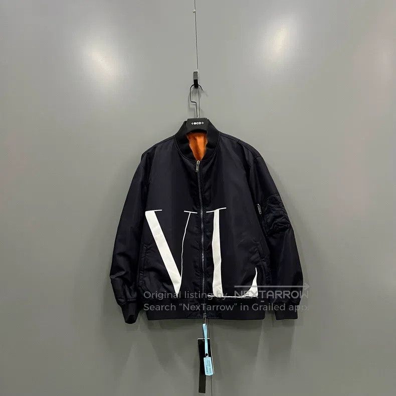 Valentino Jacket with large logo print