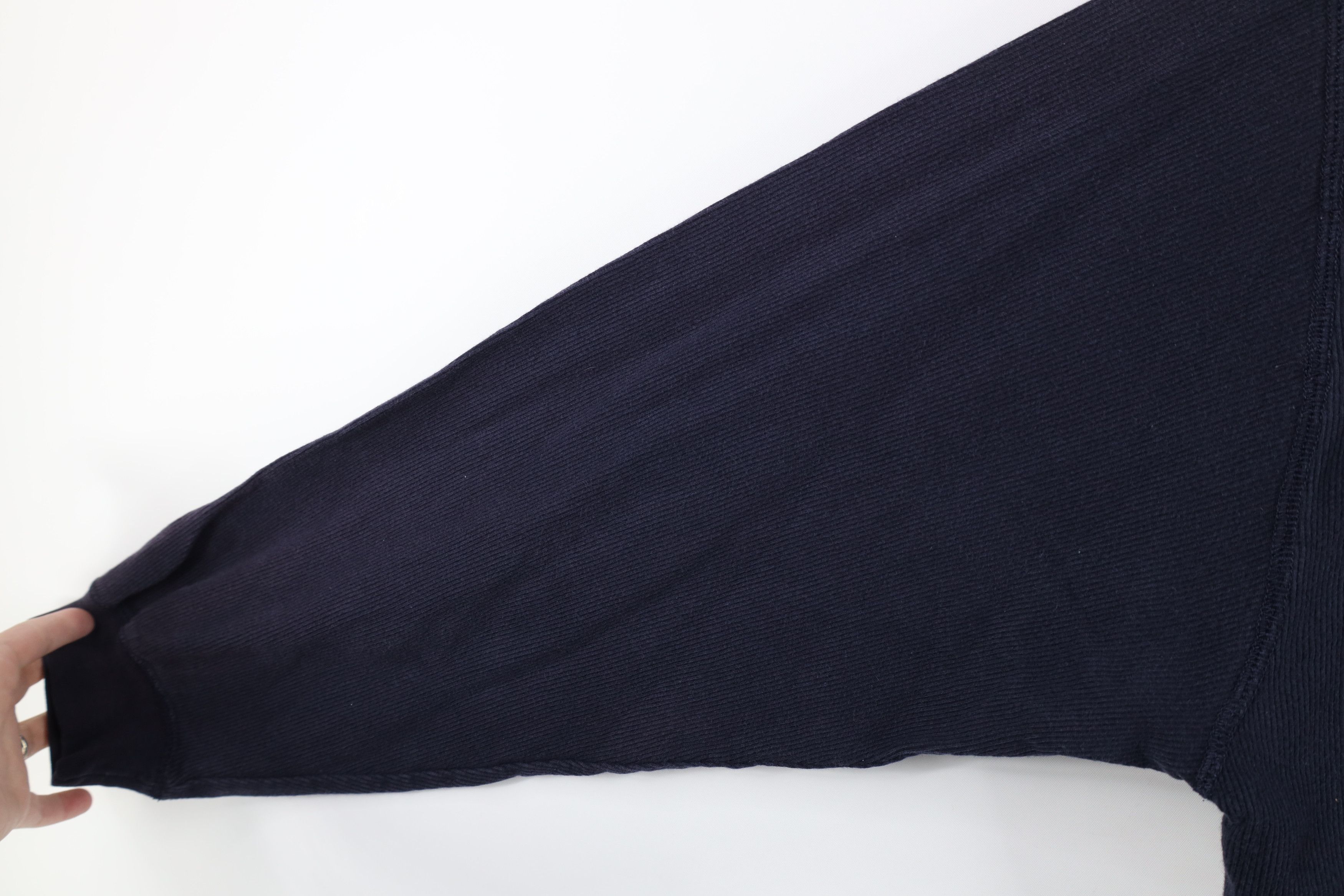 Ralph Lauren × Vintage Vintage 90s Chaps Ralph Lauren Knit Henley T-Shirt Blue Size US XL / EU 56 / 4 - 7 Thumbnail