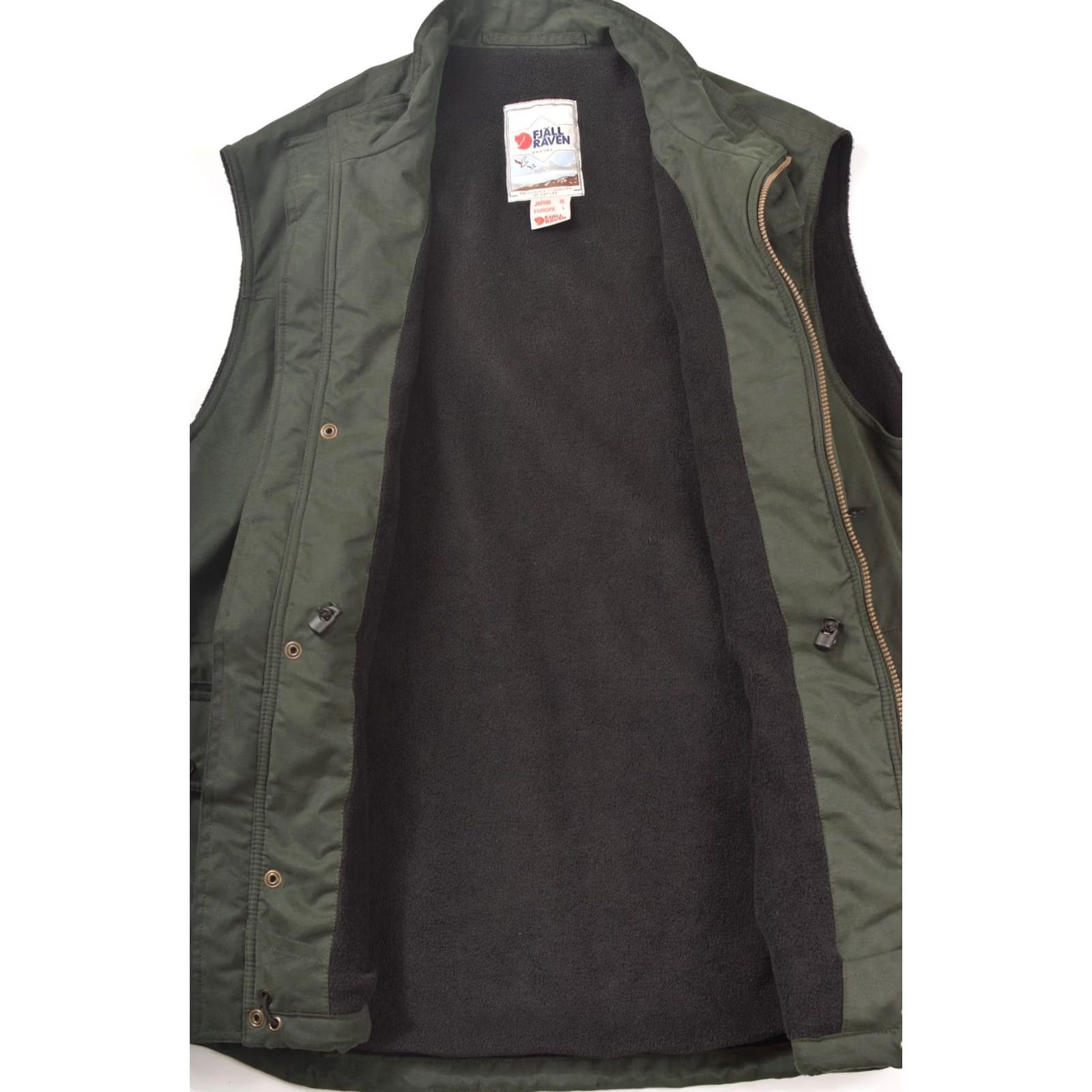 Vintage Fjällräven Fjallraven Vest Gilet Vintage Green L Fleece Lined Men Size L Size US L / EU 52-54 / 3 - 4 Thumbnail