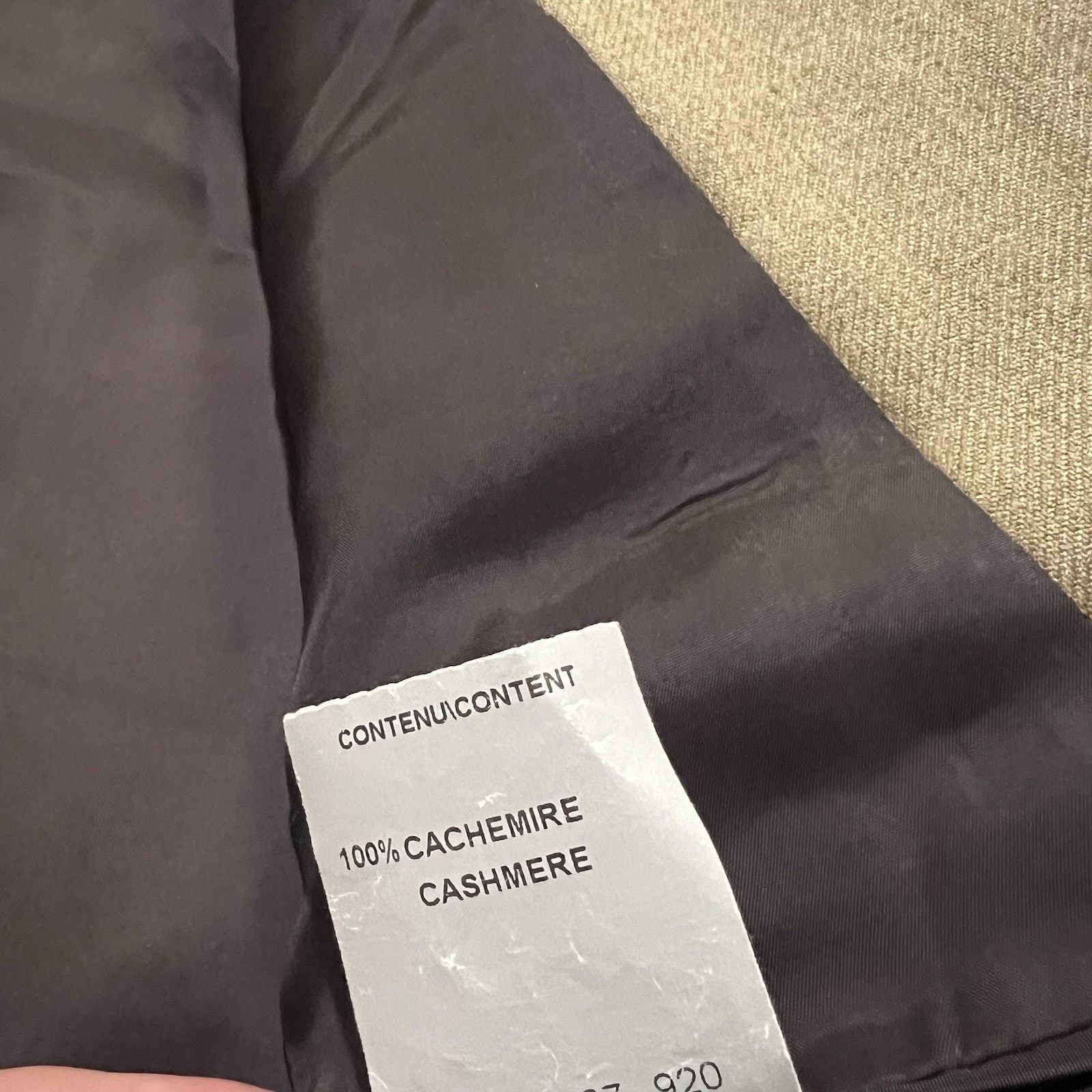 Vintage John W Nordstrom x Loro Piana Pure Cashmere Blazer Jacket Size 44L - 5 Thumbnail