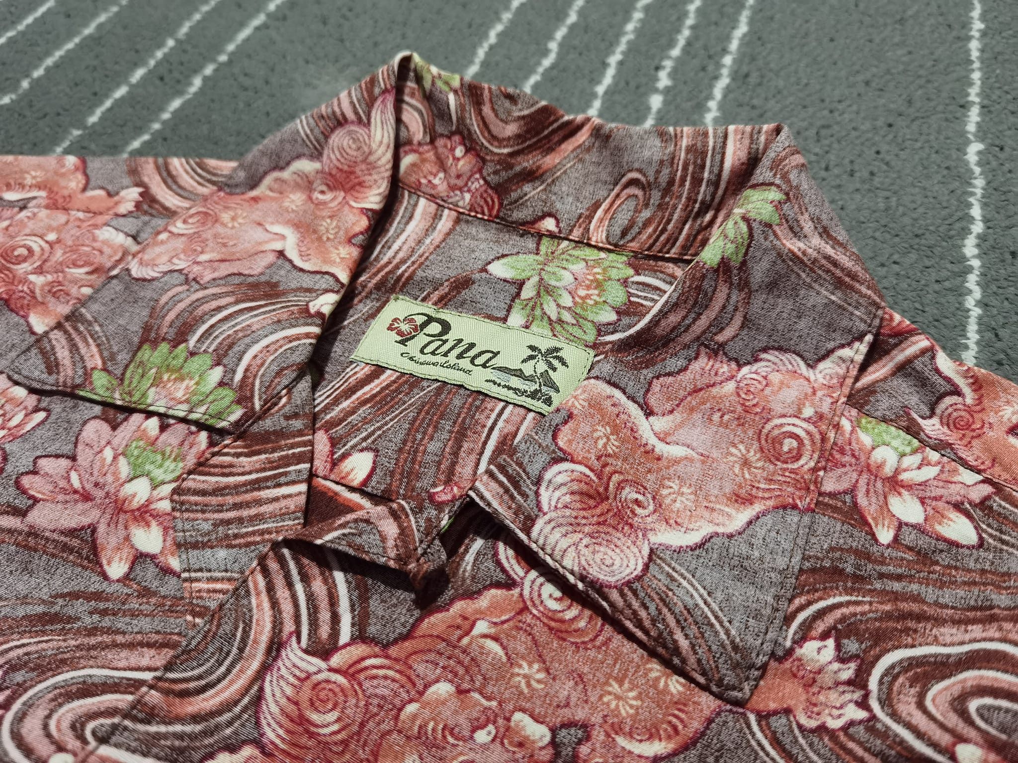 Japanese Brand Full print hawaii Japanese traditional lions S 2141 Size US S / EU 44-46 / 1 - 9 Thumbnail
