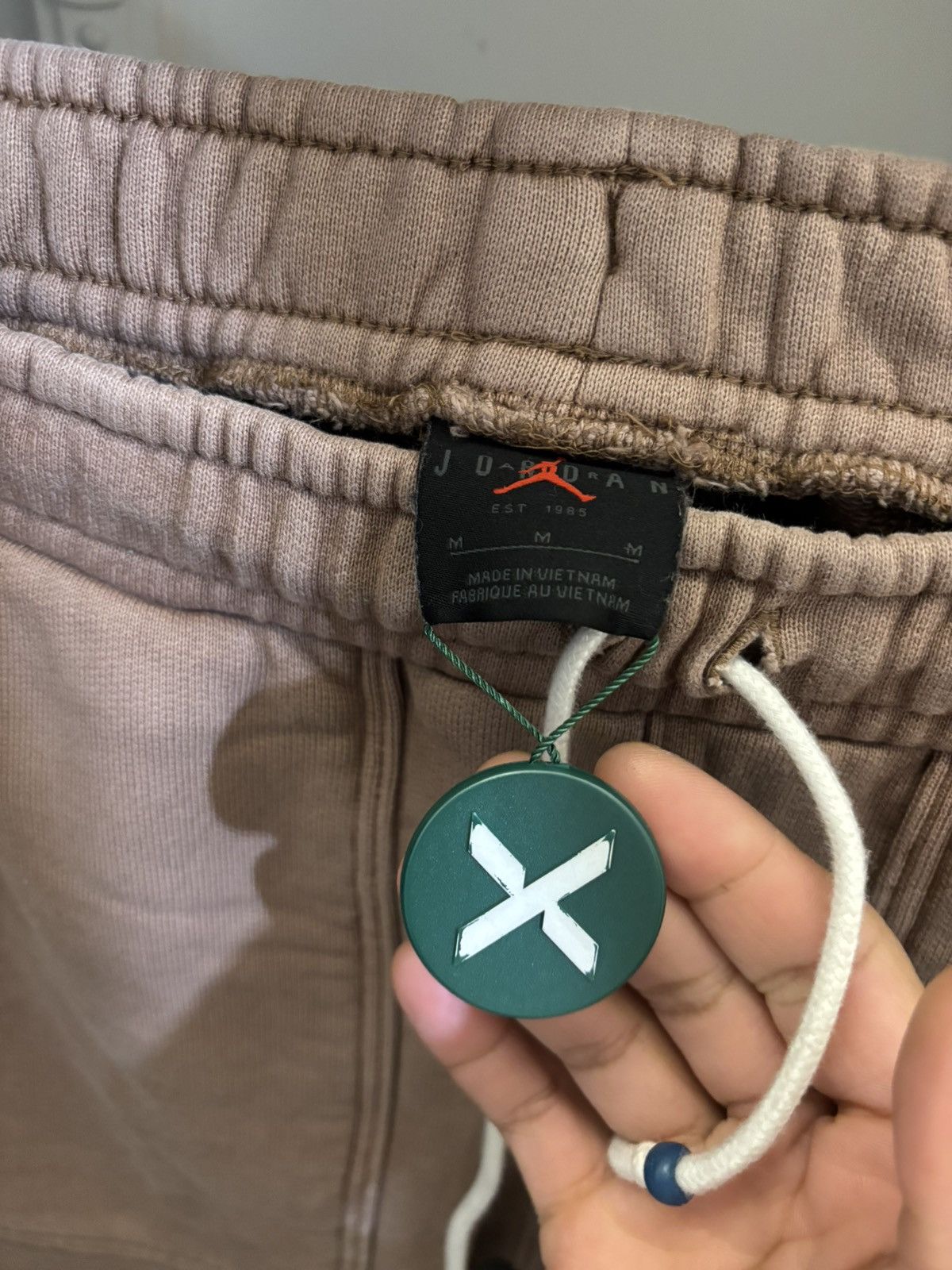 Jordan Brand × Travis Scott Jordan Cactus Jack Fleece Pants "Archaeo Brown" Size US 32 / EU 48 - 6 Thumbnail