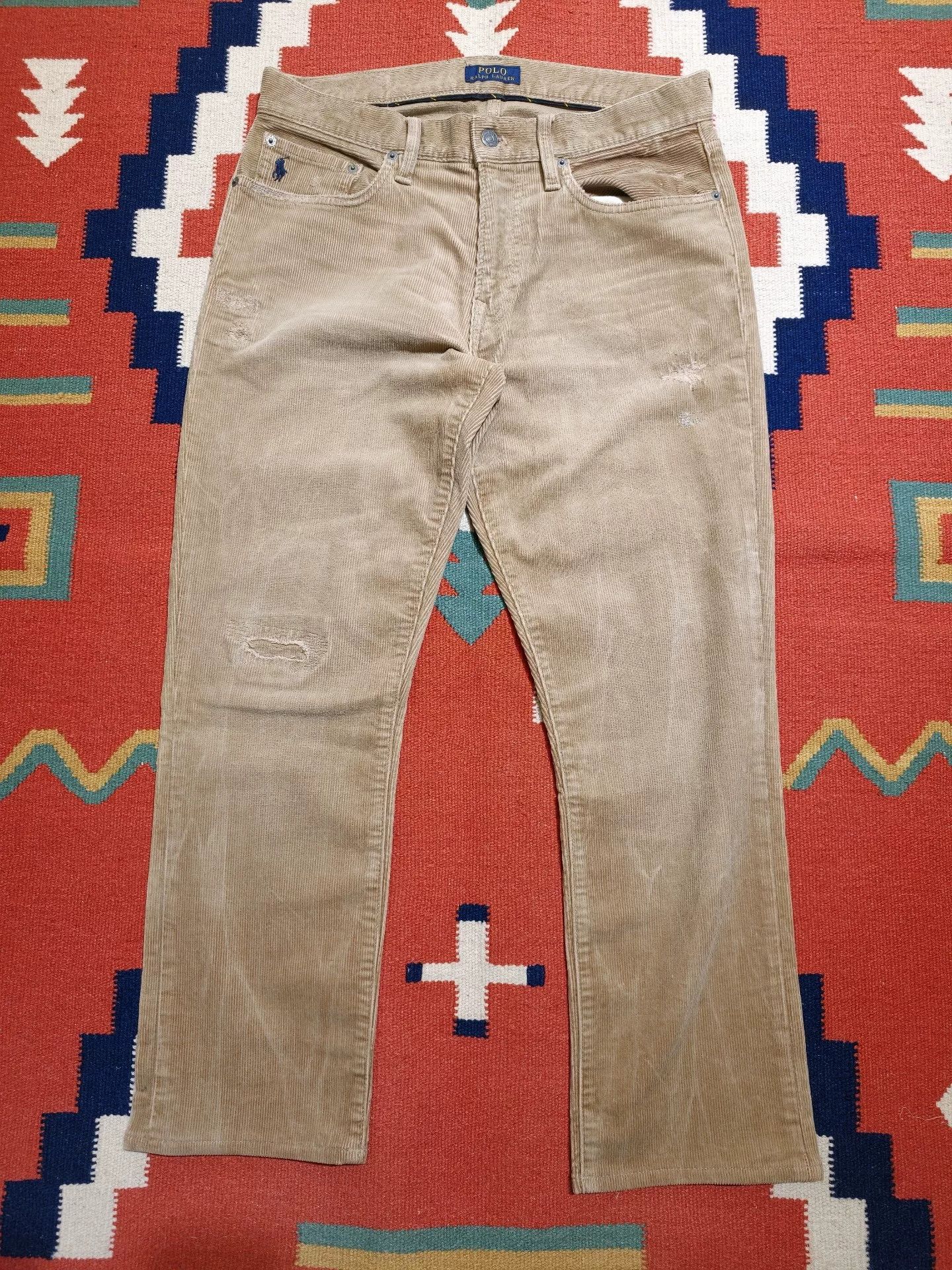 RRL Ralph Lauren Polo Ralph Lauren Corduroy Boots Pants Size US 31 - 1 Thumbnail
