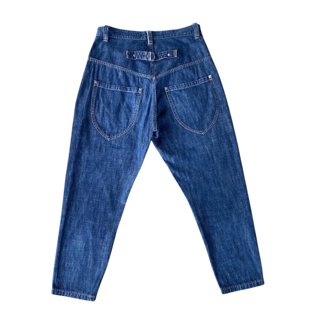 Issey Miyake SUNAOKUWAHARA JAPAN SHORT ANKLE CUT DENIM Size US 30 / EU 46 - 5 Thumbnail