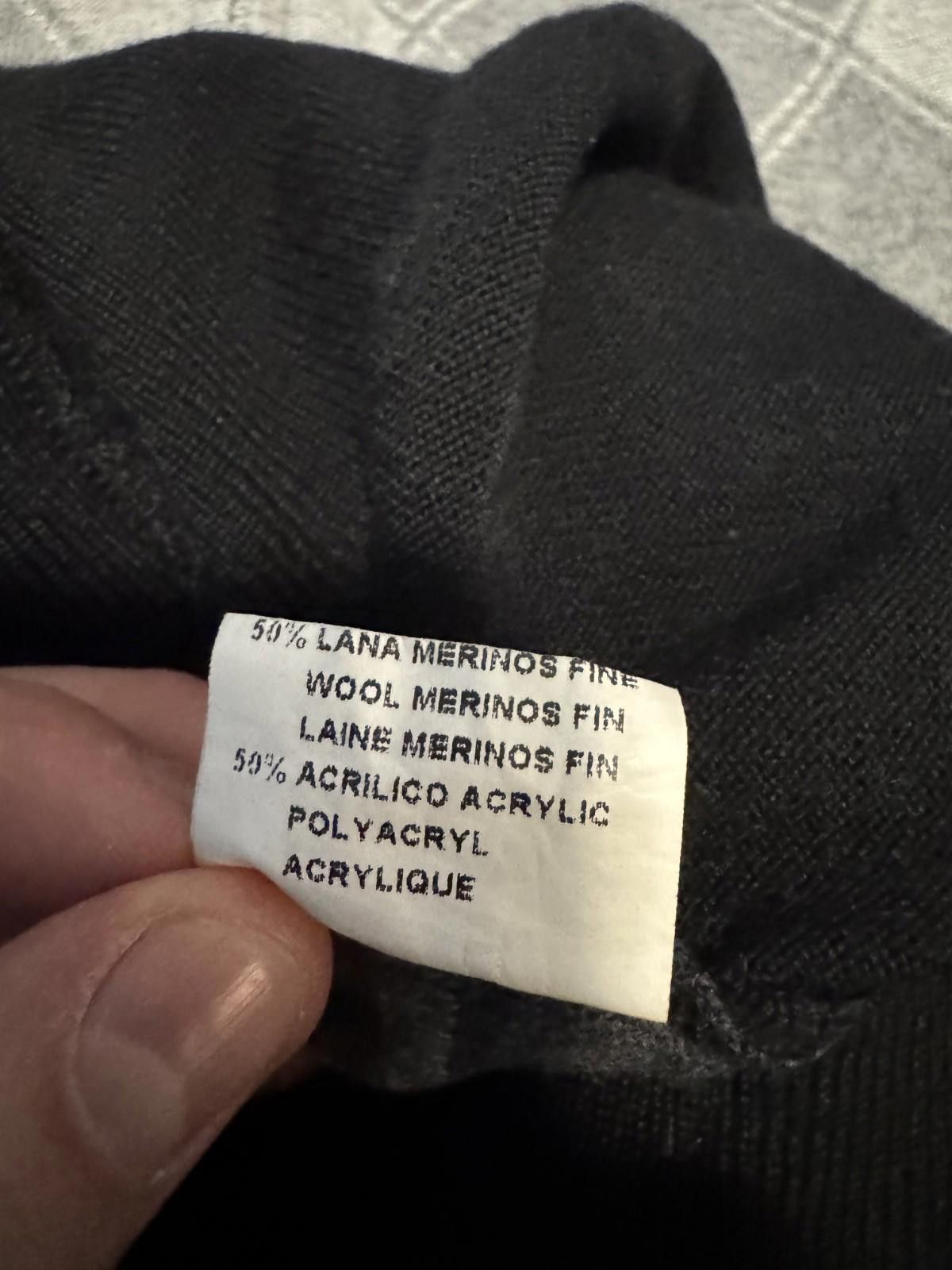Other 7 Downie Street Men’s Pullover Sweater Black Medium Wool Size US M / EU 48-50 / 2 - 4 Thumbnail
