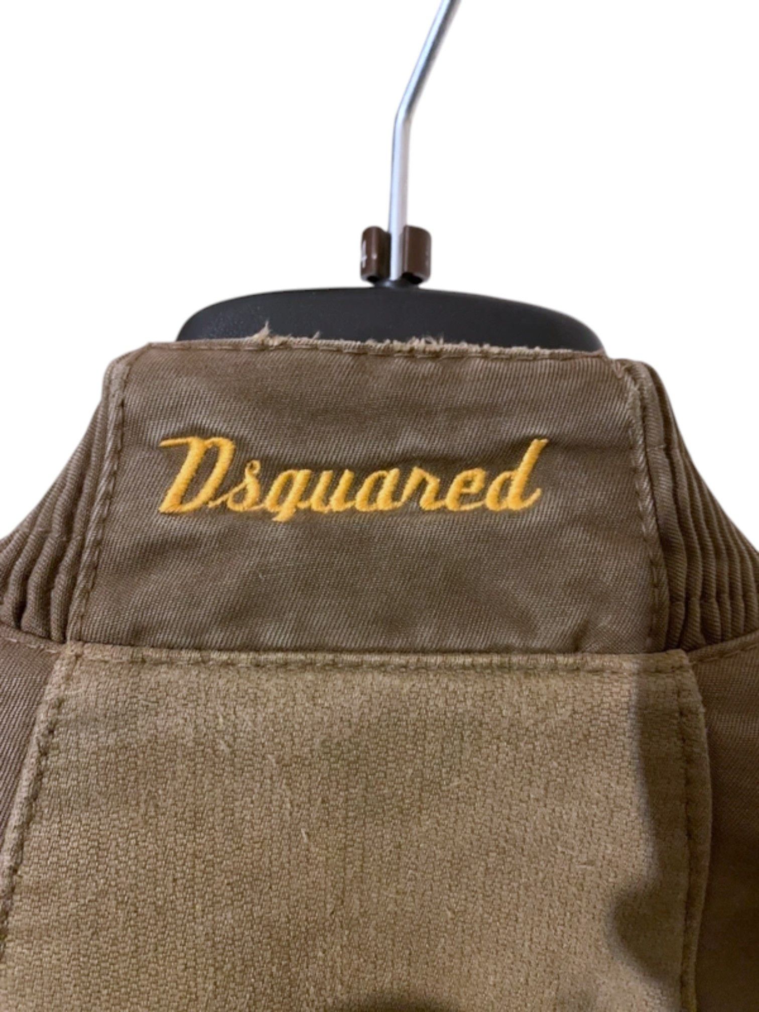 Dsquared2 Dsquared2 Moto Jacket – Ribbed Panels – Zip Detail Size US L / EU 52-54 / 3 - 7 Thumbnail