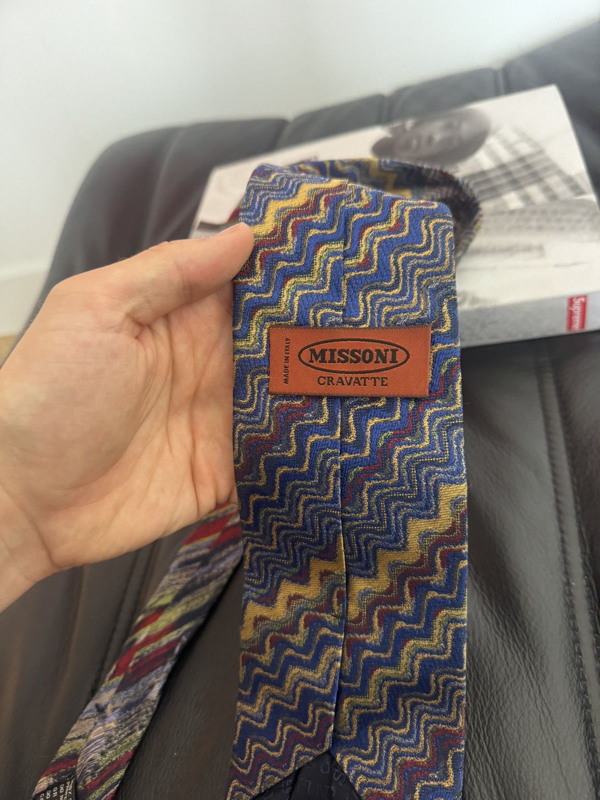 Missoni Vintage Missoni luxury silk tie designer 90s high end rare Size ONE SIZE - 3 Thumbnail